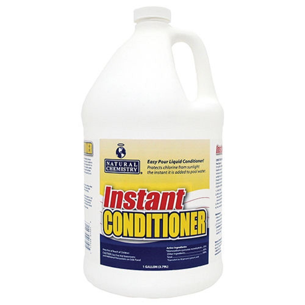 Natural Chemistry Instant Pool Water Conditioner, 1 Gallon Bottle