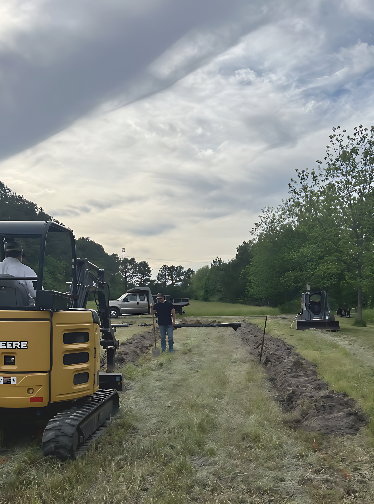 Scope: Tree planting, irrigation setup, long-term management