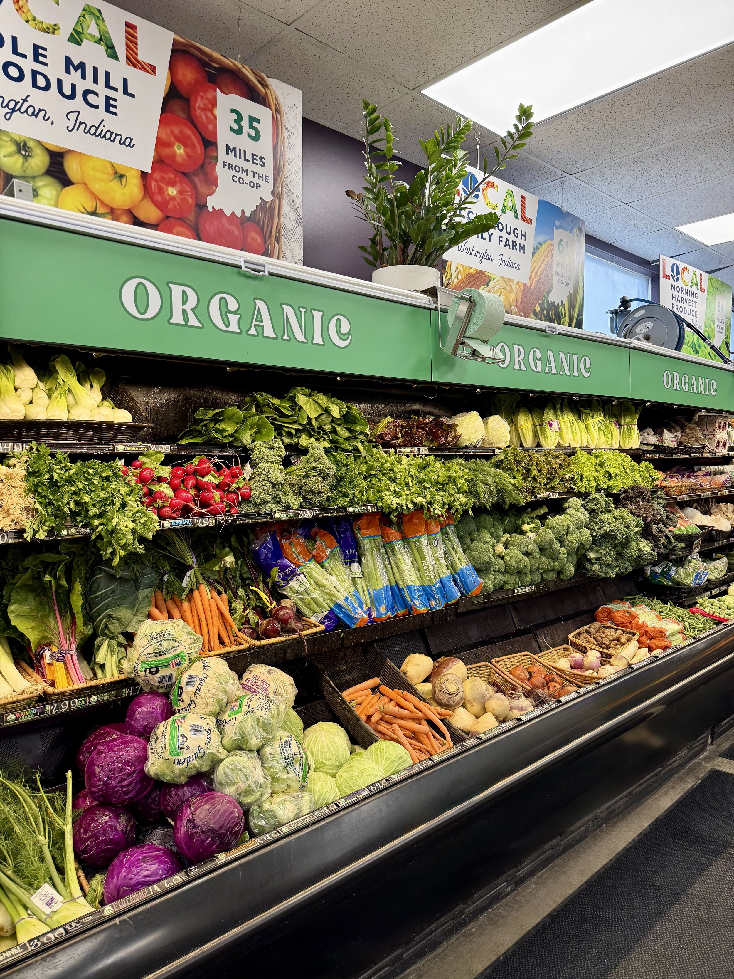 Organic Produce Sign