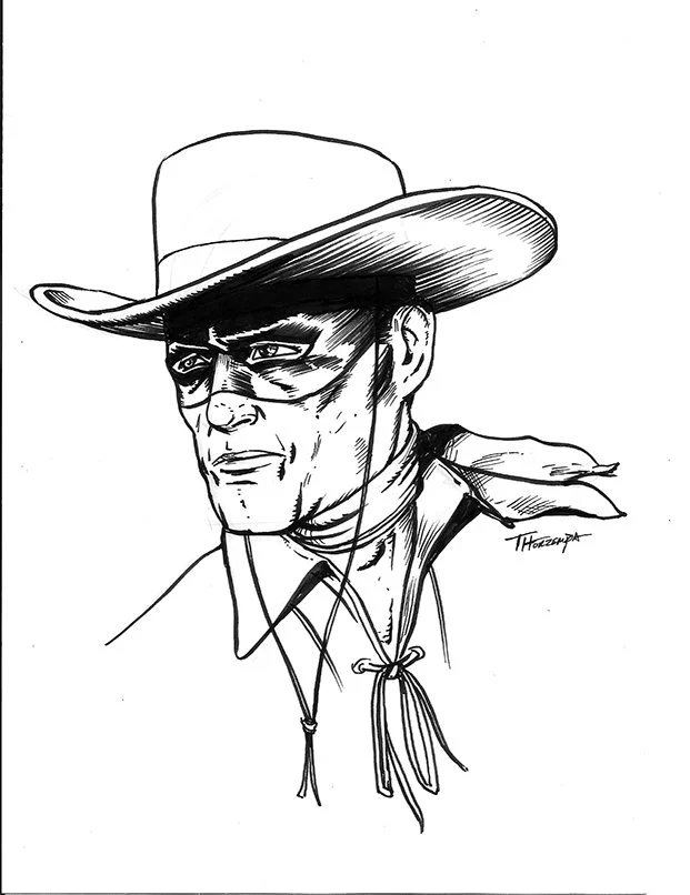 Lone Ranger Original Artwork