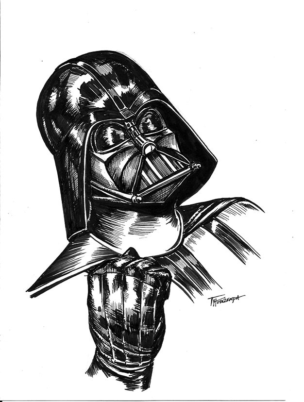 Darth Vader Original Art
