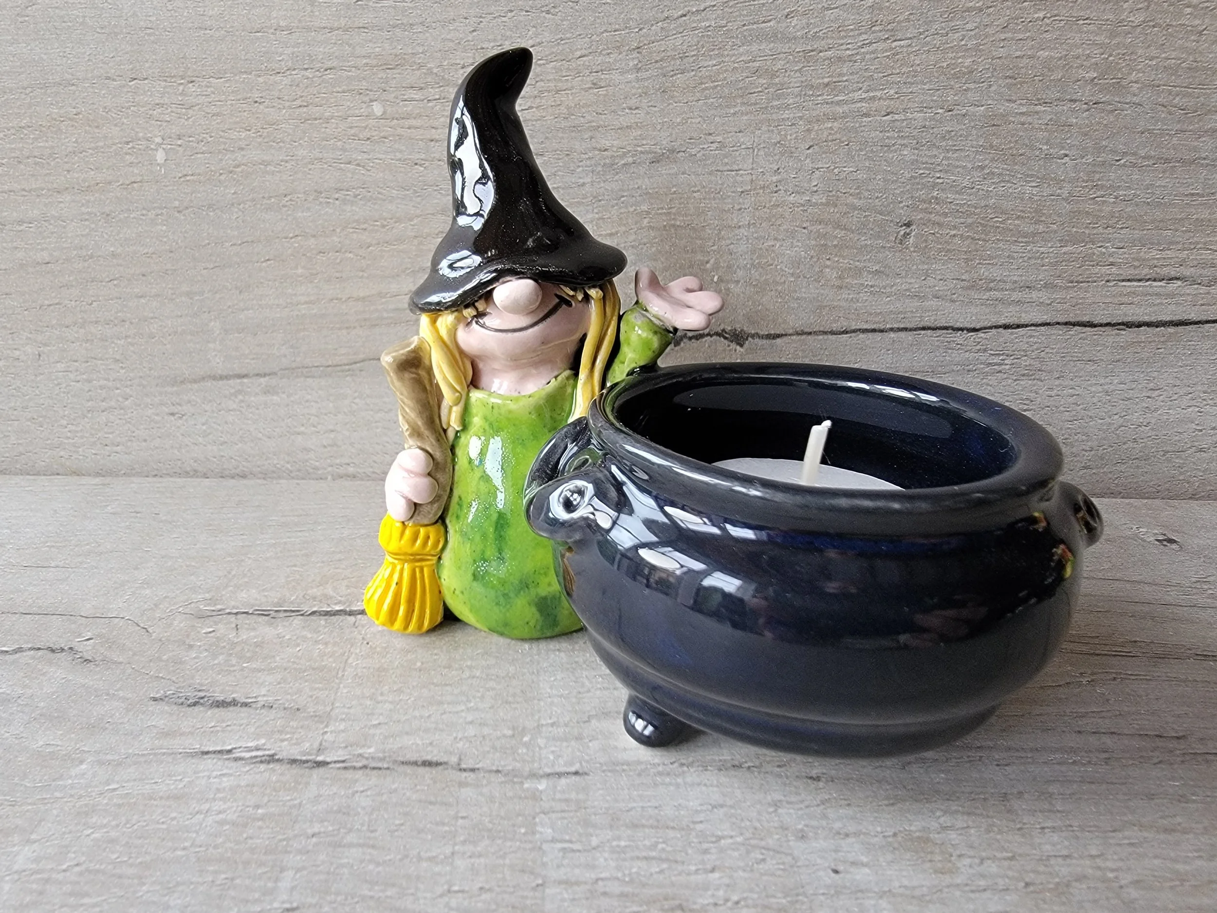 Witch and Cauldron. Matilda