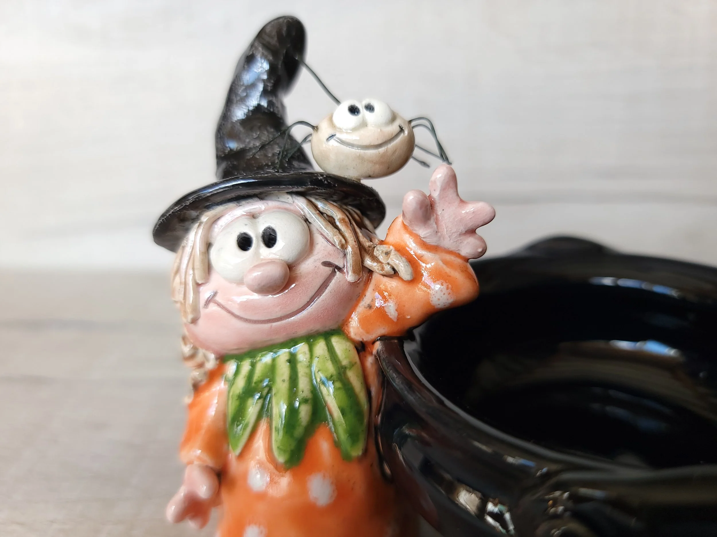 Witch and Cauldron. Dot