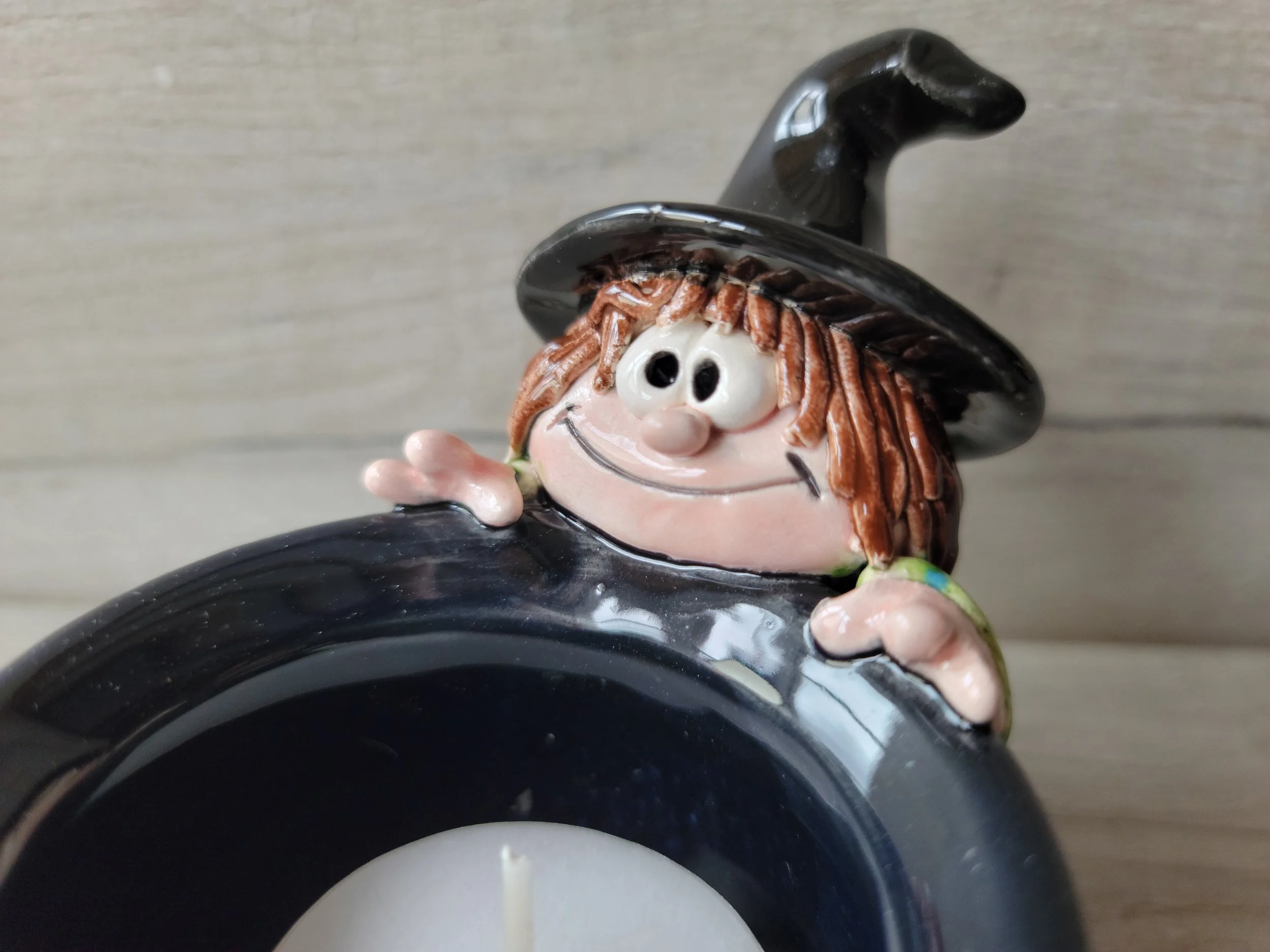 Witch and Cauldron. Fern