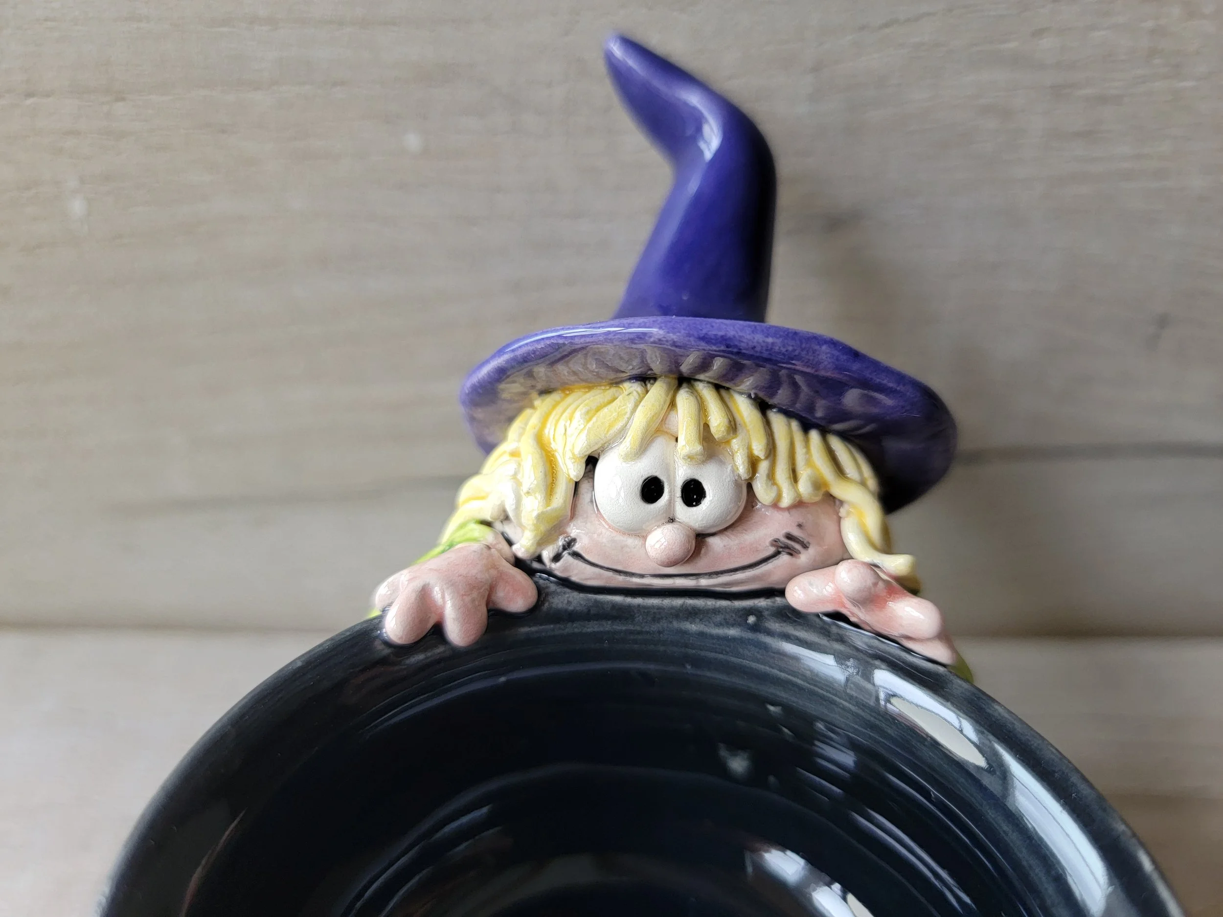 Witch and Cauldron. Mabel