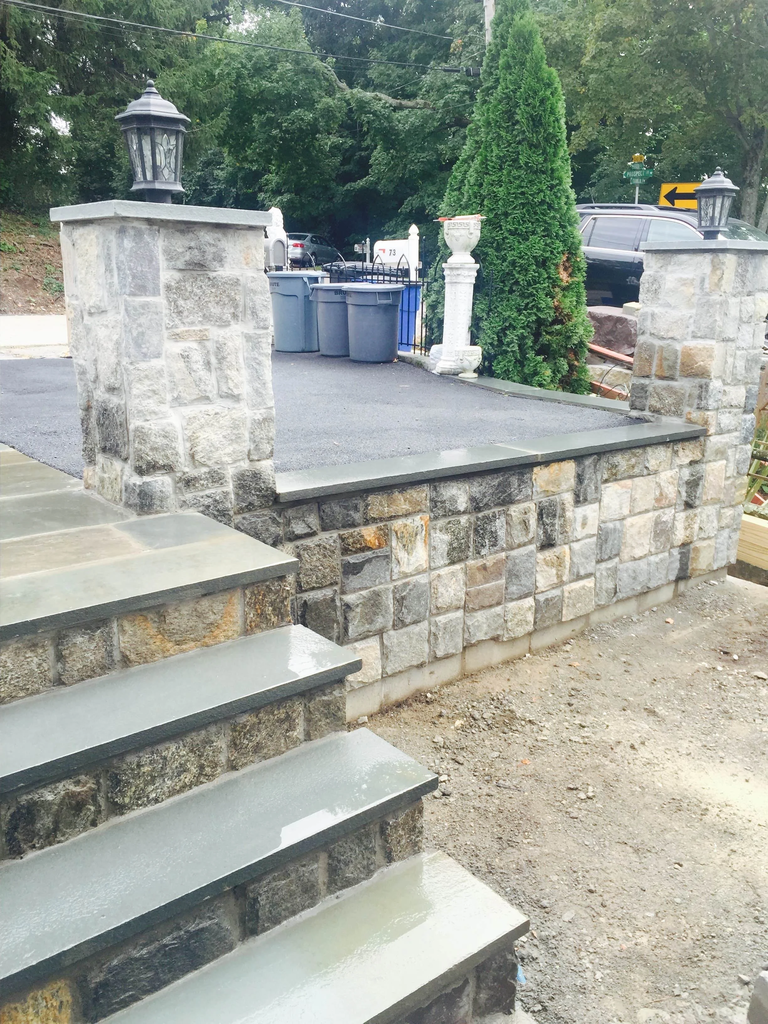 Retaining Walls — Tri-State Masonry Corp