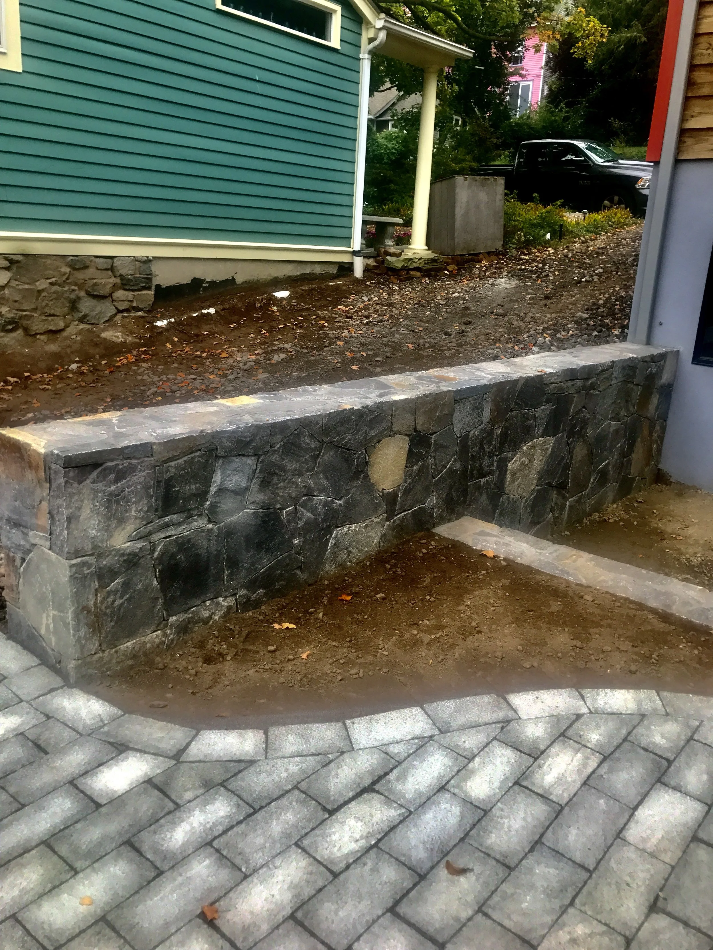 Retaining Walls — Tri-State Masonry Corp