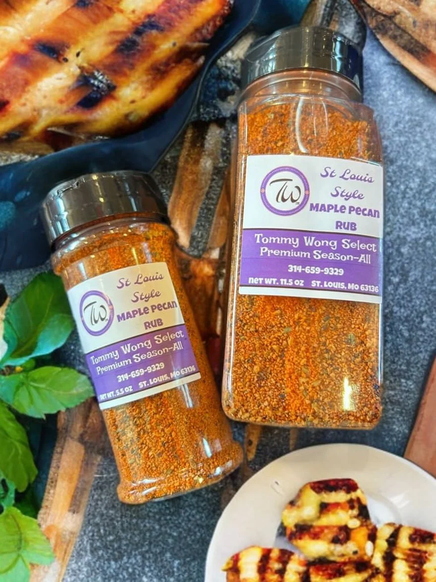 St. Louis Style Maple Pecan Rub