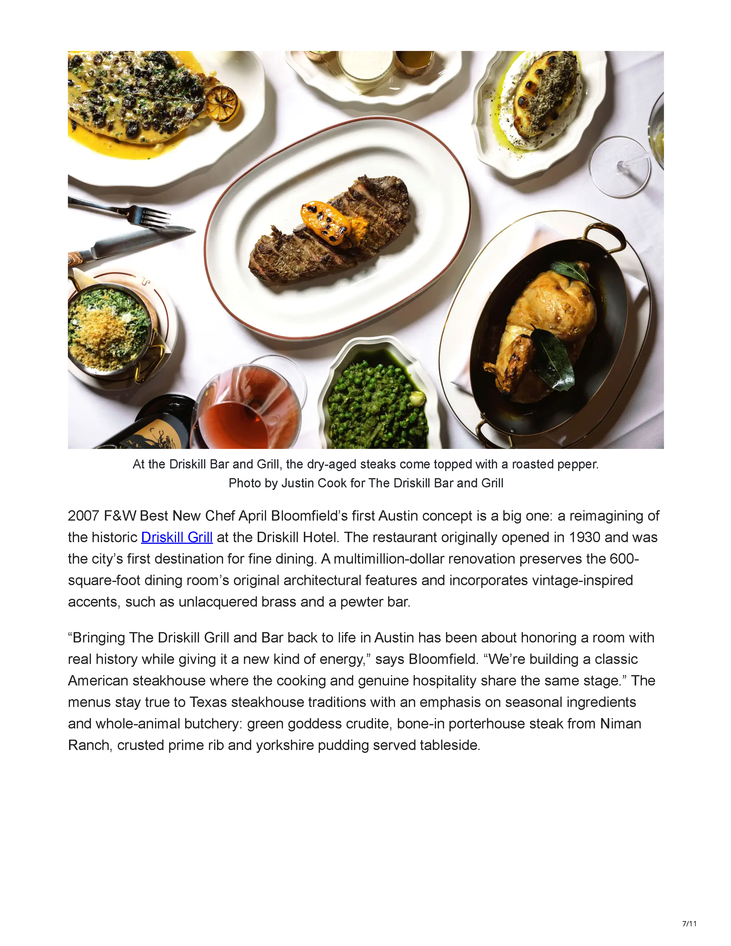 Food & Wine’s June 12, 2026 feature, The 11 Most Anticipated Restaurant Openings of Summer 2026, From F&W Best New Chefs, by Amelia Schwartz, page 7