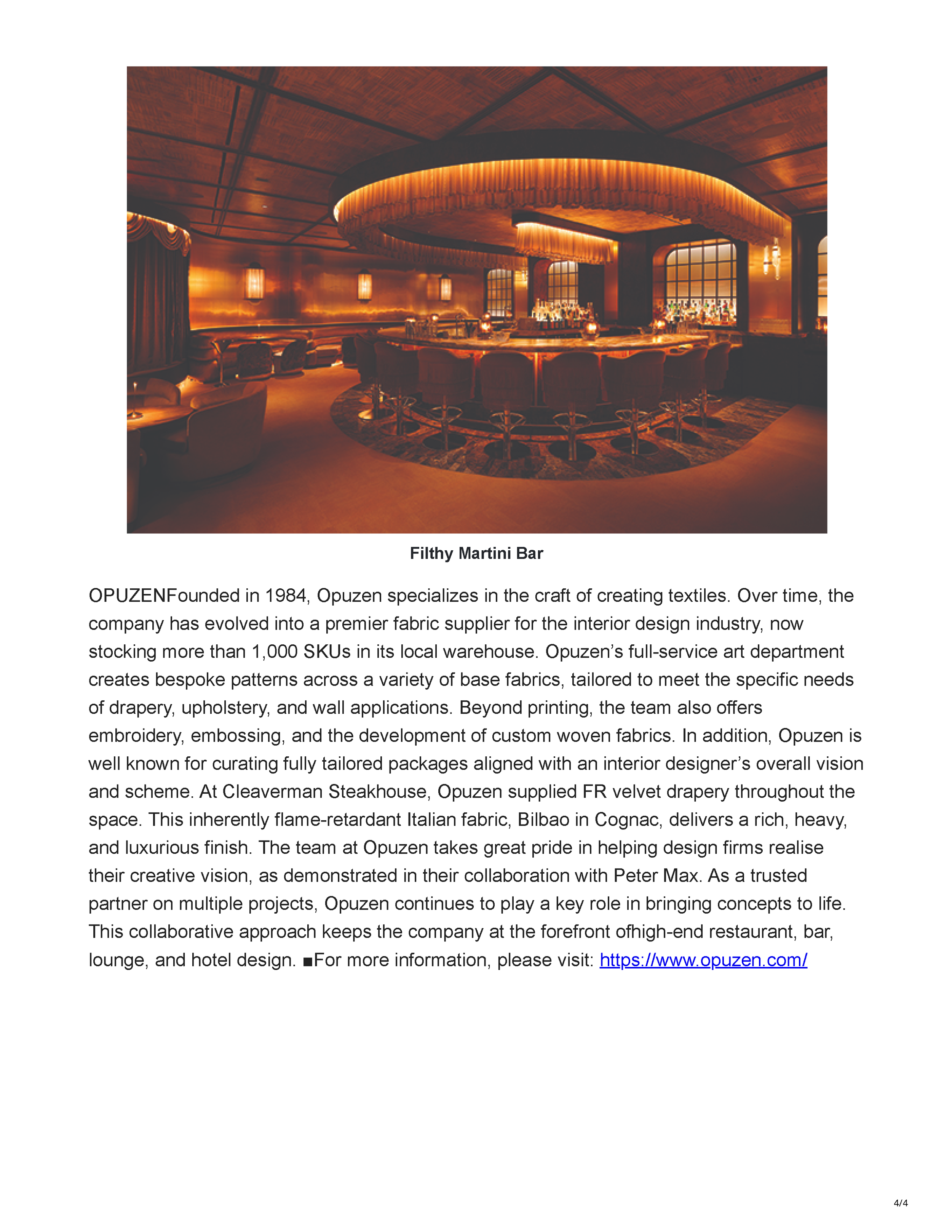 Interior view of Cleaverman restaurant showcasing sculptural architecture and richly detailed hospitality interiors featured by Premier Construction News, page 4.