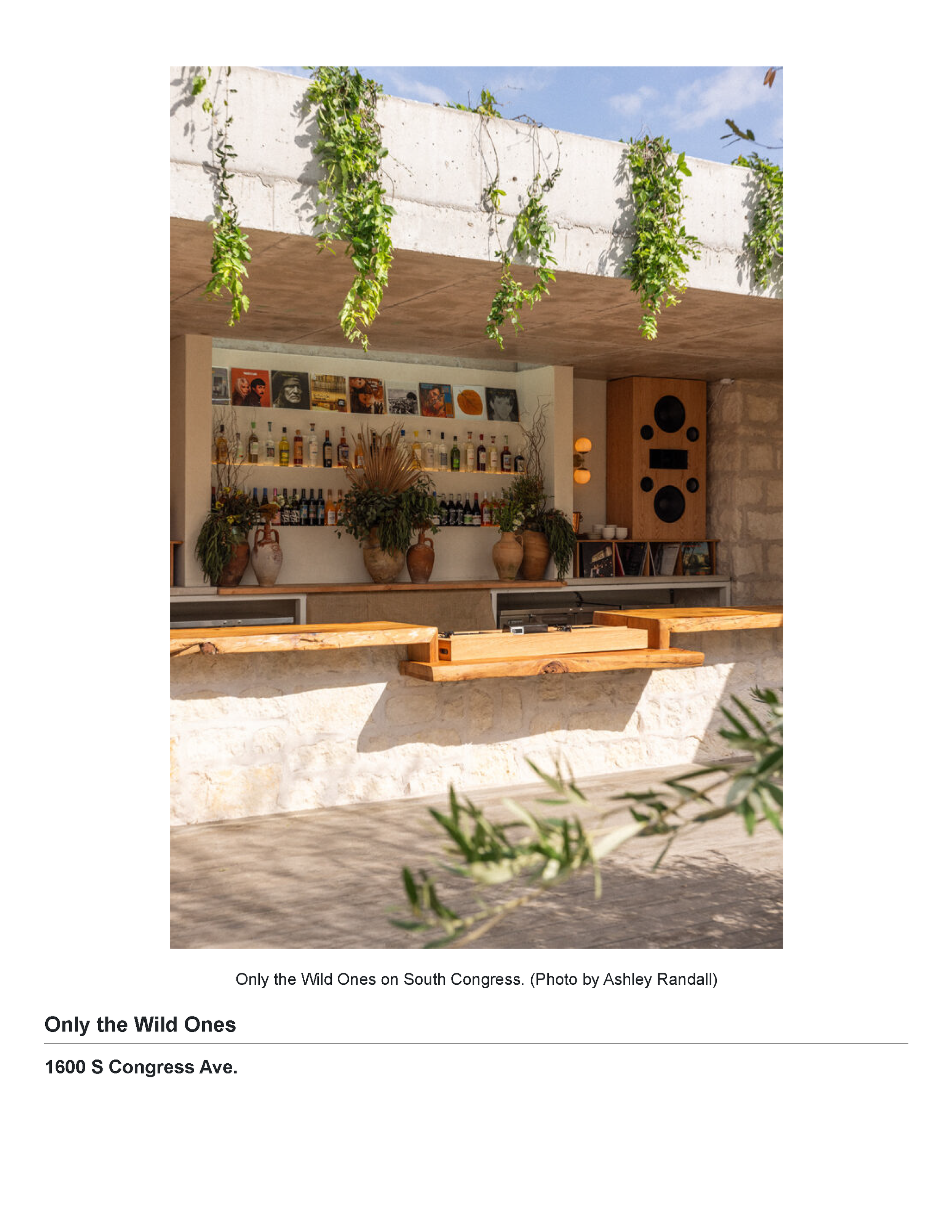 Tribeza’s Powder Room feature crediting PETERMAX founder and creative director Peter Maxwell Bowden with the Austin cocktail lounge’s interior design, Page 8.