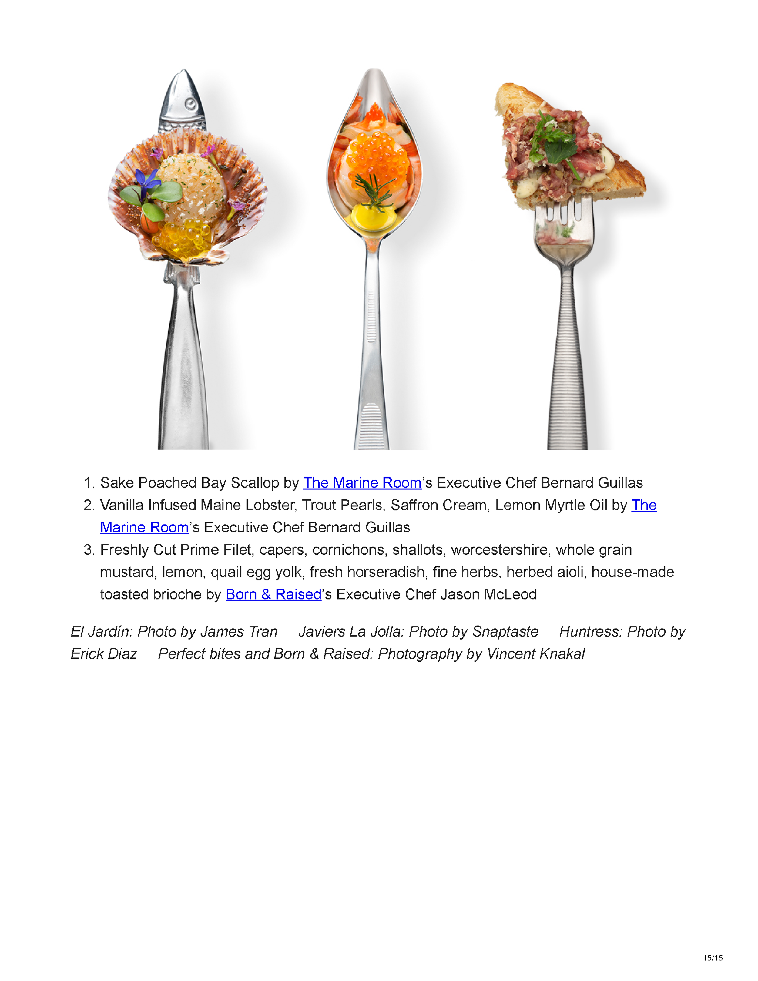 Ranch & Coast’s “Best Restaurants 2019,” featuring Javier’s La Jolla and its sculptural rope ceiling installation over the main bar, page 15