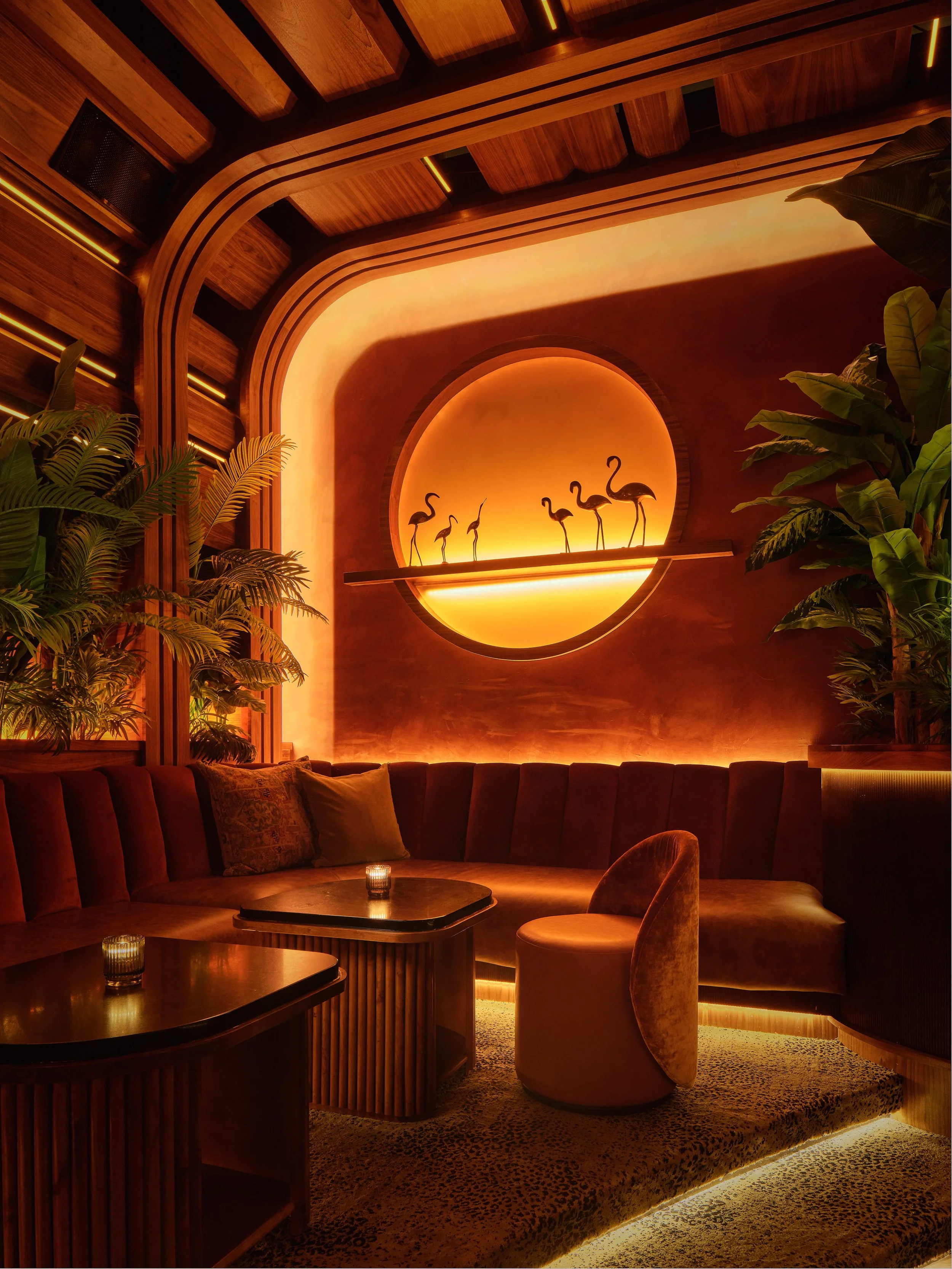 Powder Room cocktail lounge in Downtown Austin designed by PETERMAX Co, featured in CultureMap Austin.