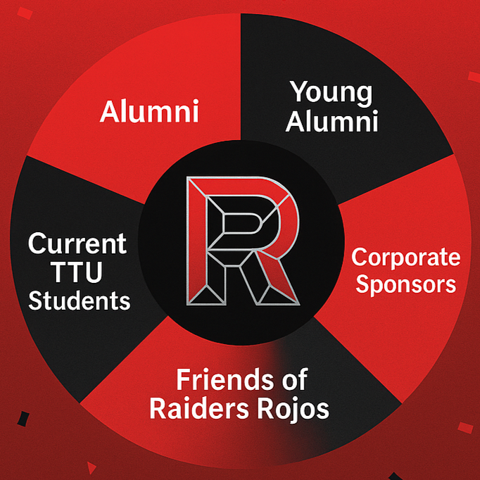 Graduates in black gowns with red stoles celebrating outdoors, throwing their caps in the air in front of a large, ornate building with white and pink accents.