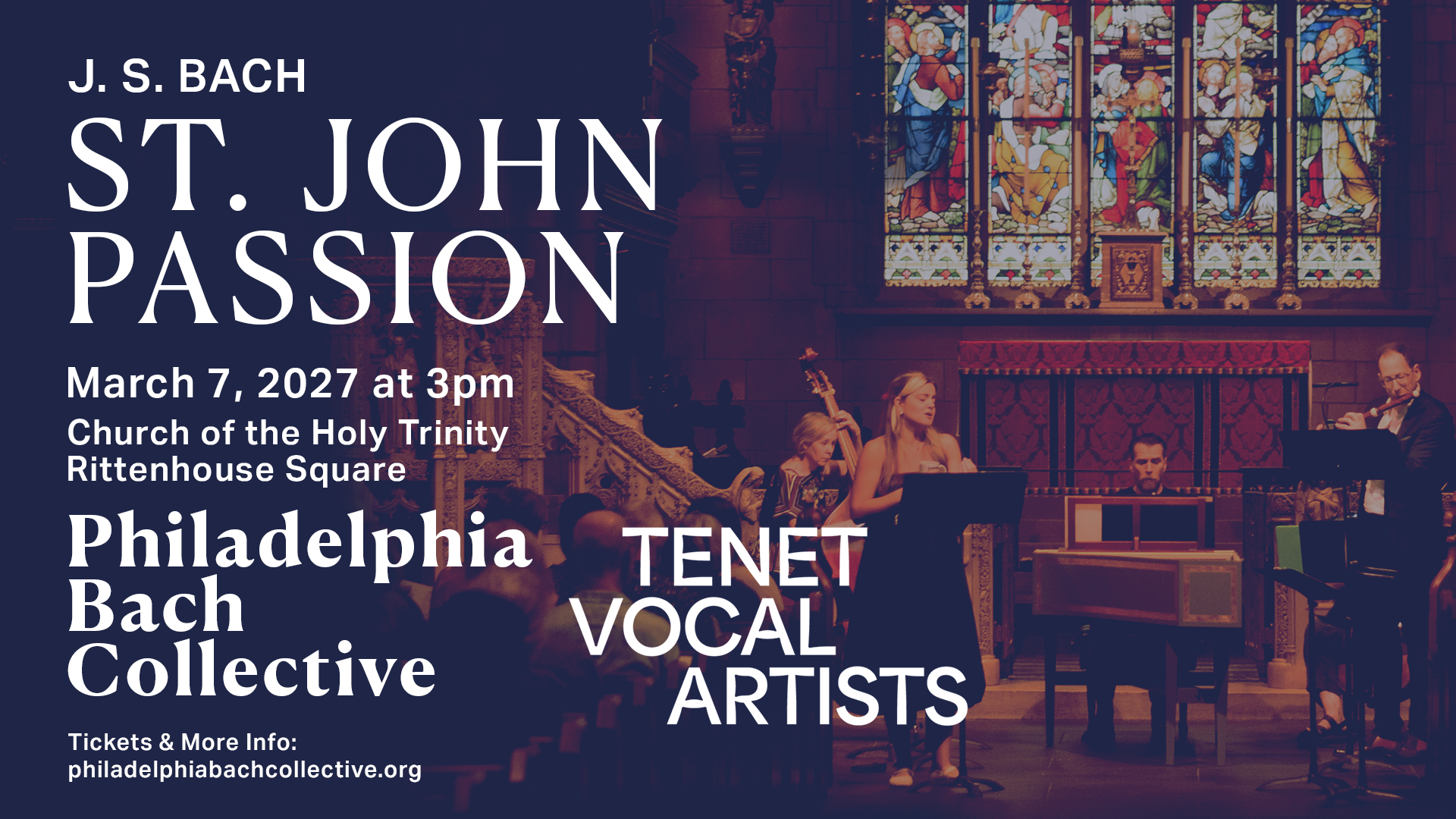 St. John Passion - Philadelphia