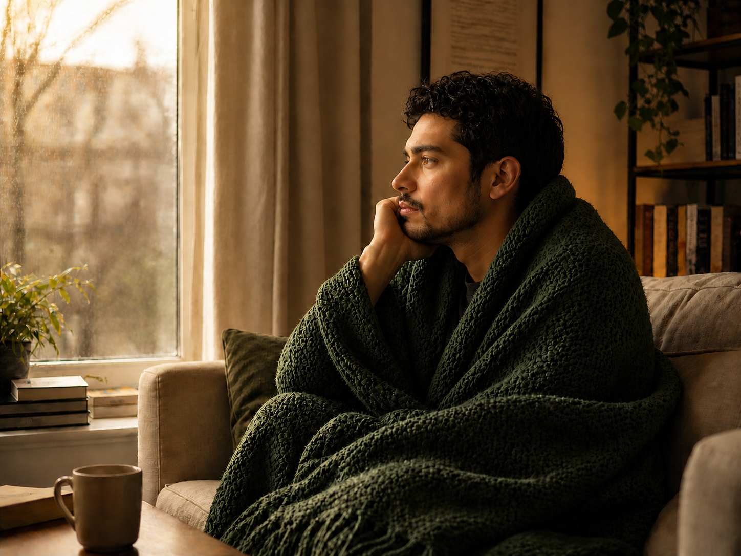 Man with Depression