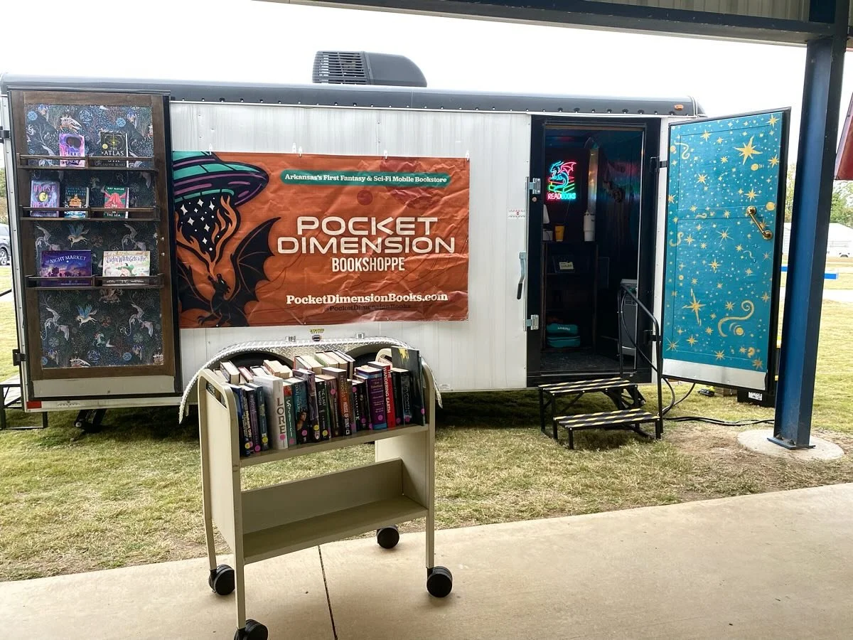 We&rsquo;re here with @greenbrierareaartscouncil at Matthews Park, with a bunch of other amazing vendors, until the rain kicks us out! Come stop by and say &rdquo;Haaaaaay&rdquo; 👽 🐲