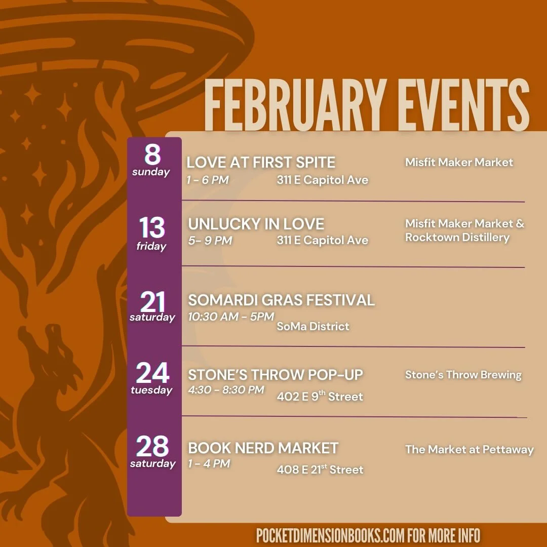 &hearts;️February Events&hearts;️

We&rsquo;re easing back into the swing of things after a frosty January 🥶 buuuuut we are so excited to see y&rsquo;all and party with y&rsquo;all all month long!!! 🤩✨