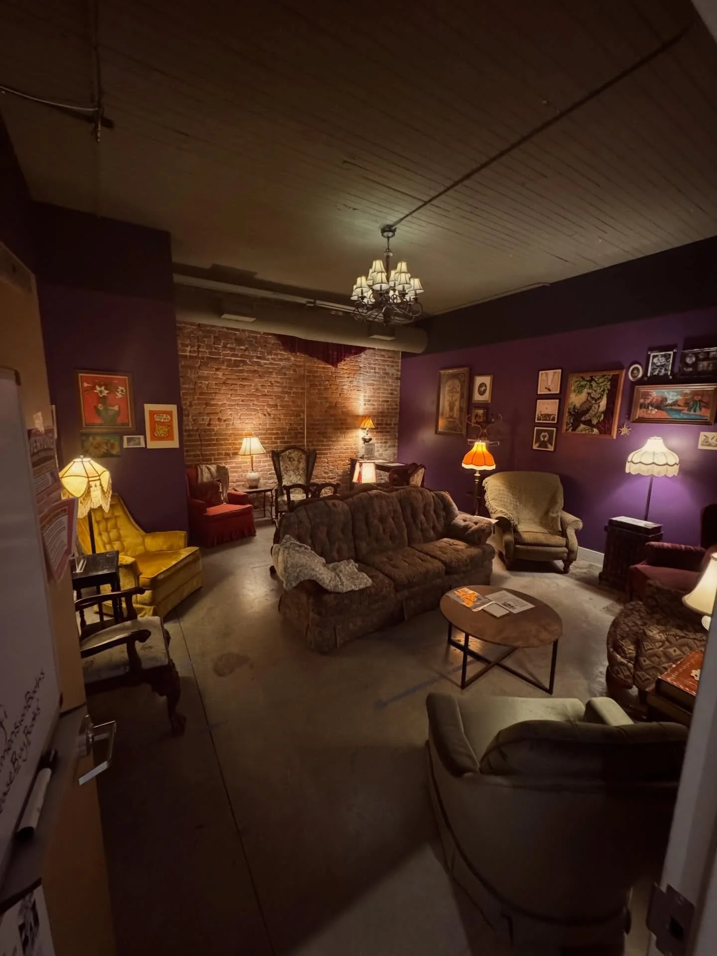 Today&rsquo;s a good day to chill in our reading room with a cuppa cold brew from @cavernsandforests 📚😌🛸