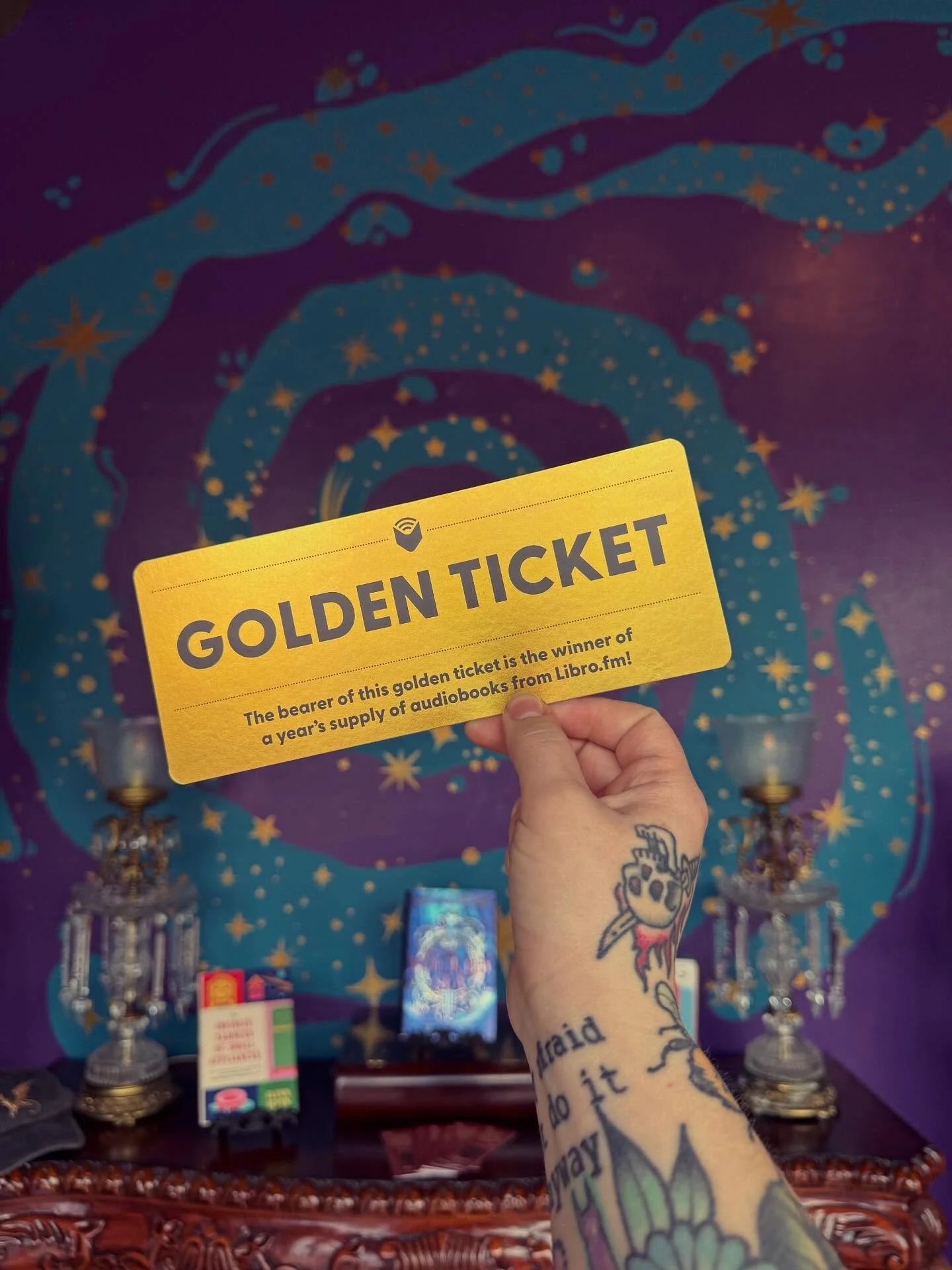 Dare you face trials beyond your comprehension for a chance to win the heroes reward?! 🐉🧝🏻&zwj;♀️

We&rsquo;ll have this shiney prize hidden in our store for Indie Bookstore Day on the 25th! We&rsquo;ll have a quests worth of riddles for you to so