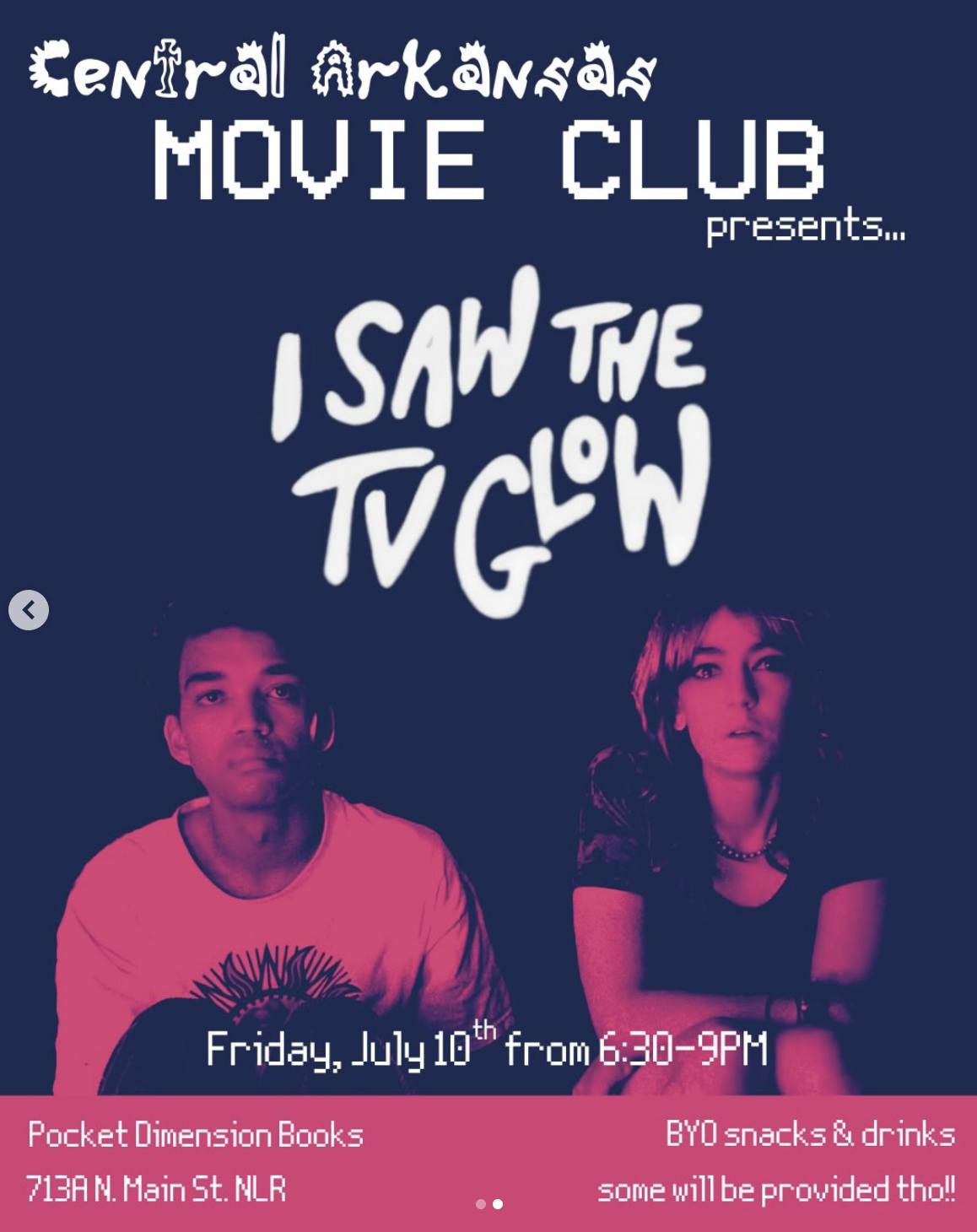 Central Arkansas Movie Club: I Saw The TV Glow