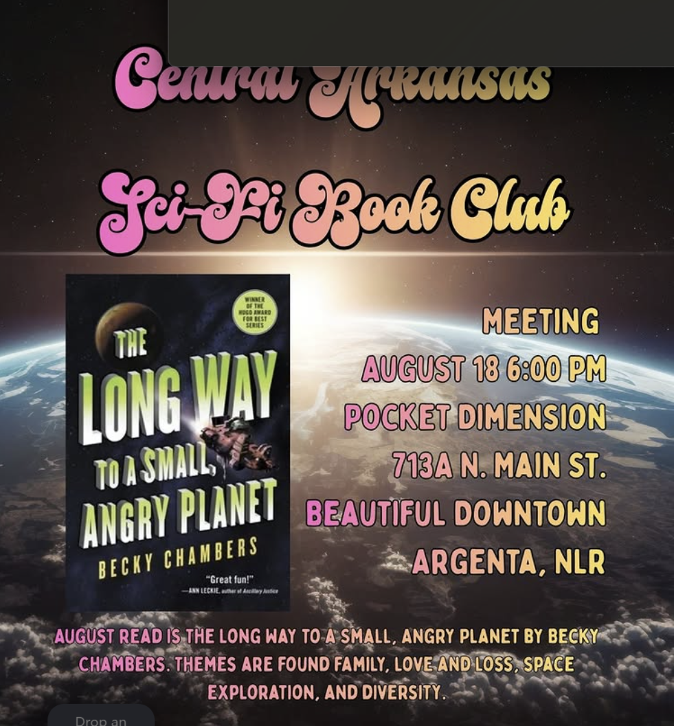 Central Arkansas Sci-Fi Bookclub (OPEN TO THE PUBLIC)