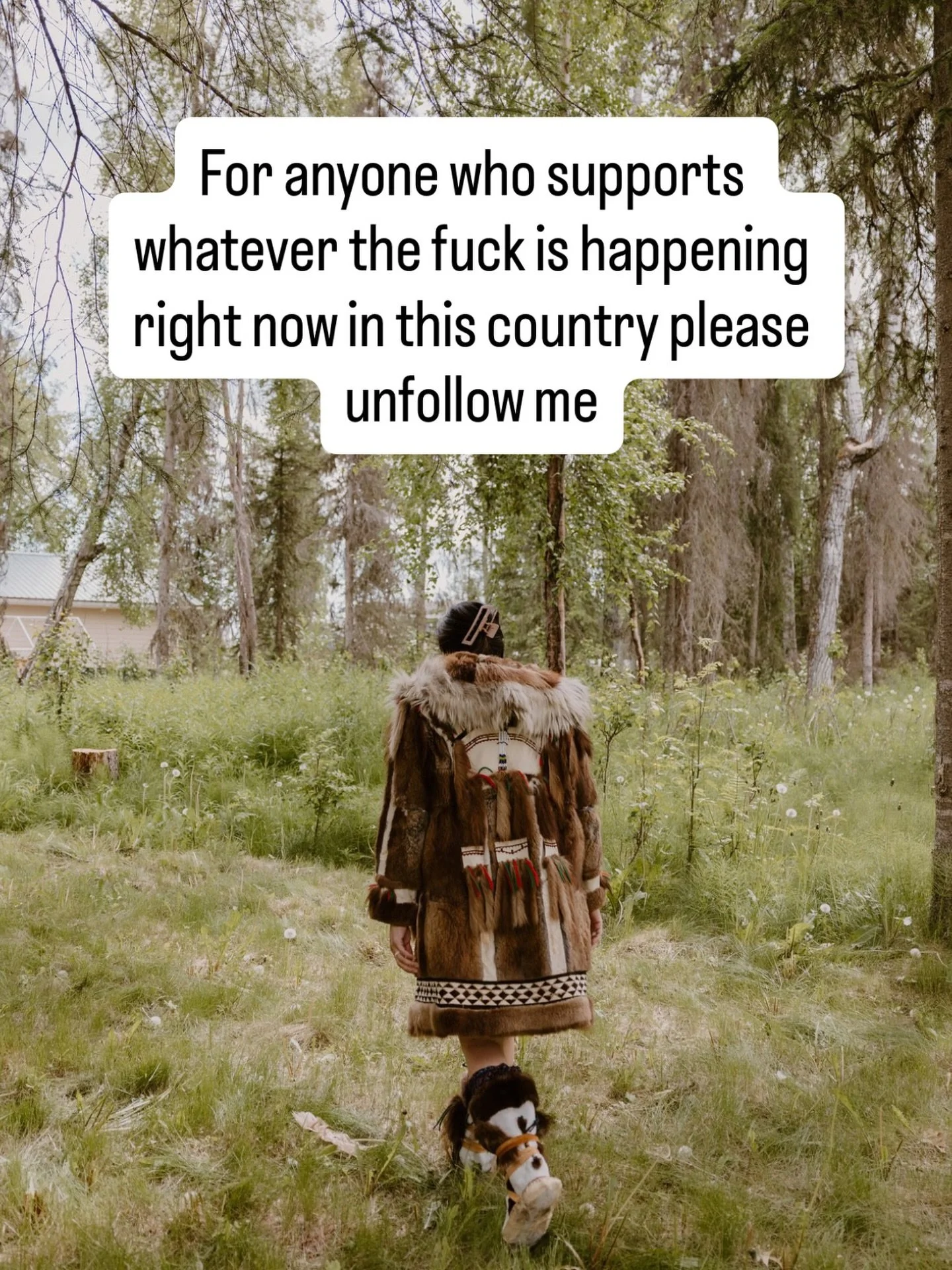 I am so sick of seeing the injustices happening every single waking moment. This is not okay. If you support whatever the fuck is happening in this country please unfollow me. Block me. I don&rsquo;t care. I sure as hell don&rsquo;t support any of it