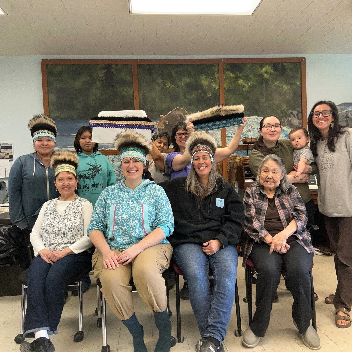 Waqaa friends,
I will be offering a Nasqurrun (Yup&rsquo;ik Headdress) Sewing Workshop on May 9&ndash;10, 2026 from 10:00 AM &ndash; 4:00 PM each day at the Anchorage Seed Lab.
This is a two-day cultural sewing workshop where participants will create