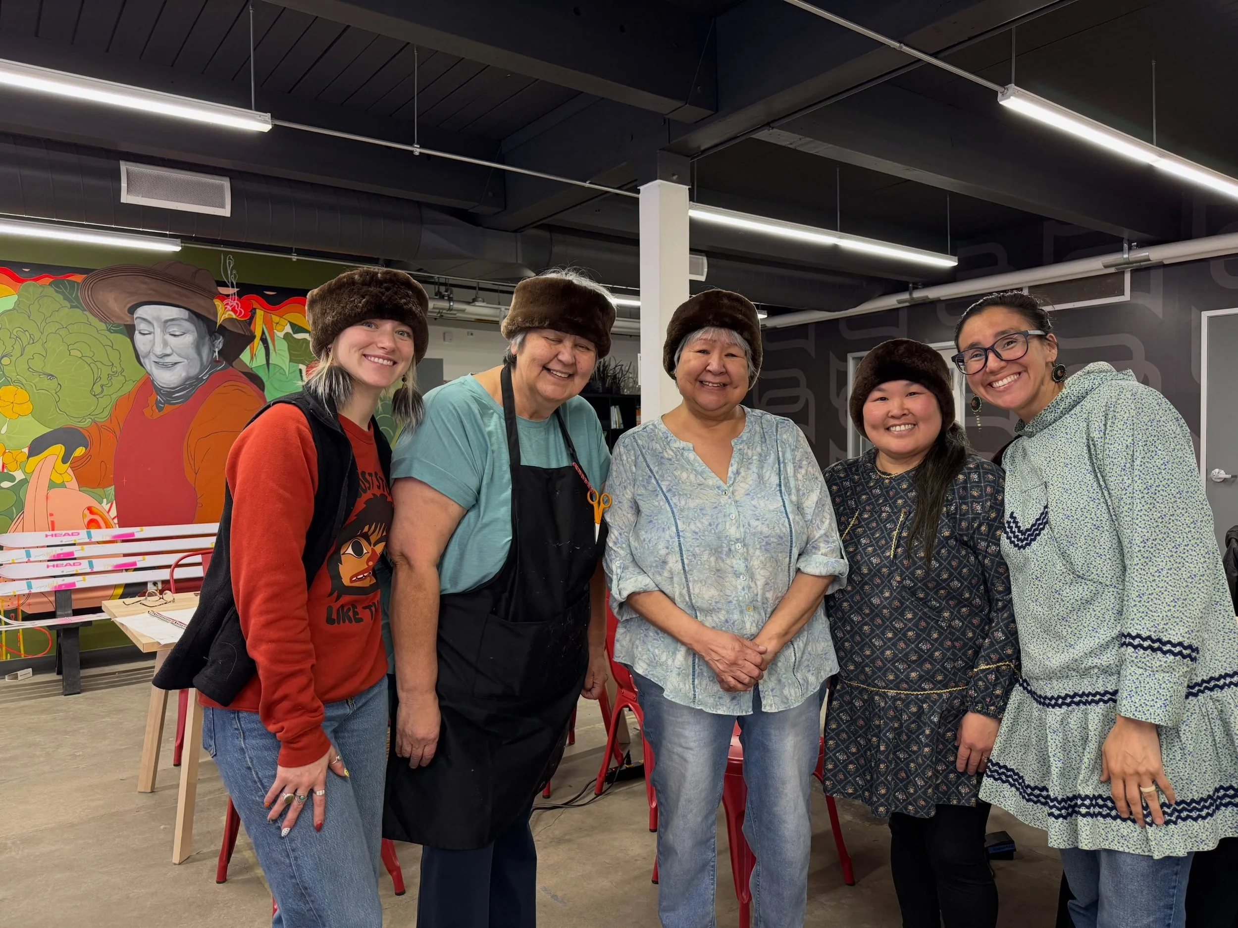 Quyana @return2heart for this wonderful opportunity to gather and sew &hearts;️ We were missing some folks today but hopefully they can join the next gathering &hearts;️

#sewyupik #fyp #indigenous #indigenousart #sharingalaska