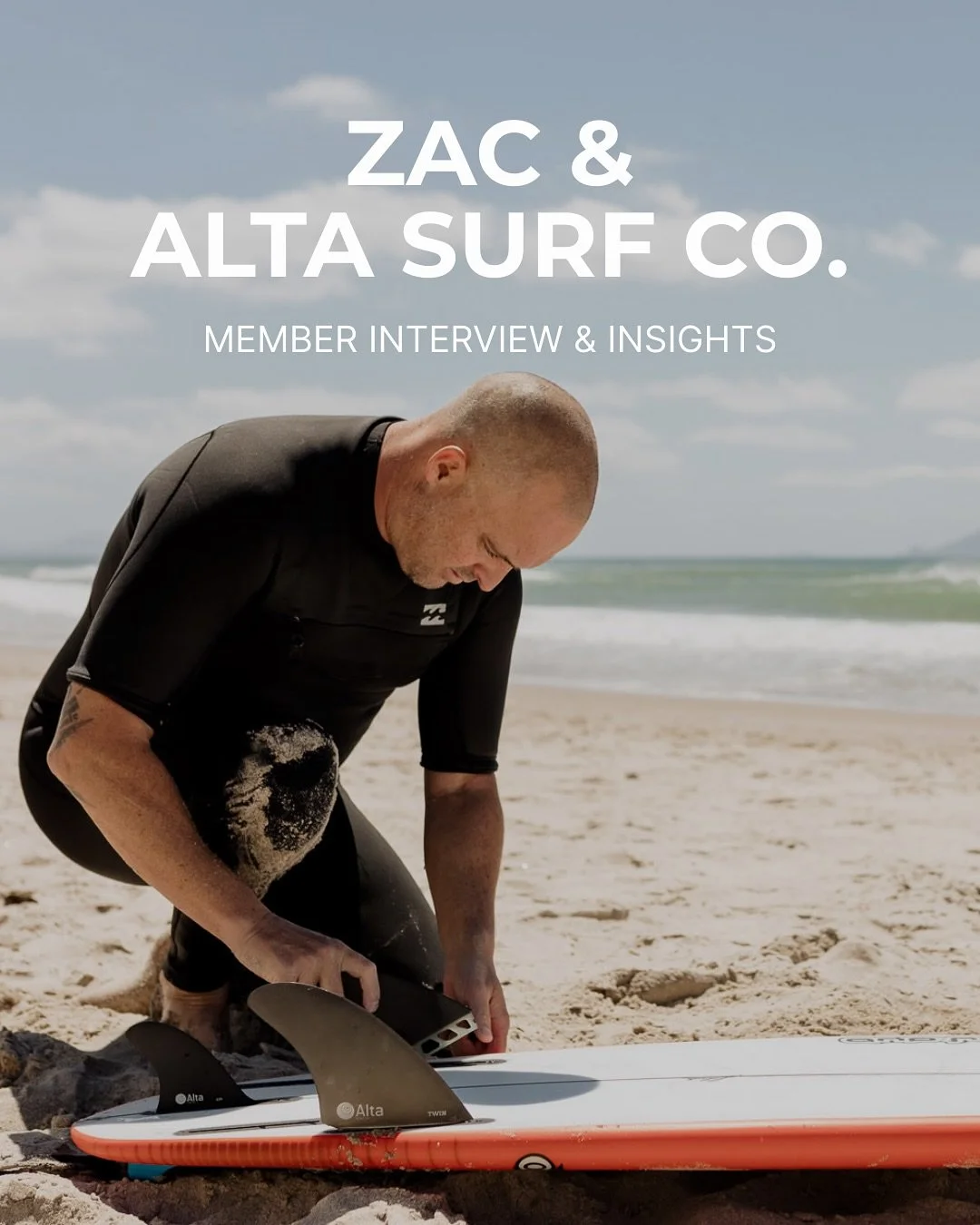 Riding the Next Wave: Lessons From Zac, @alta_surf_co 🌊

When Zac took over Alta Surf Co., it was a &ldquo;solid but sleepy&rdquo; local brand. Instead of starting over, he built on what worked &mdash; blending tradition with innovation, community w