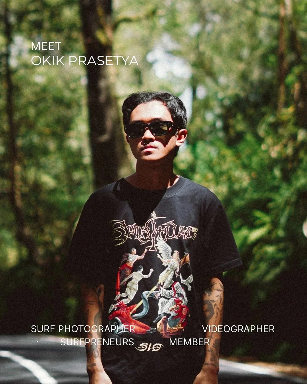 Somewhere between art and adrenaline &mdash; that&rsquo;s where you&rsquo;ll find Bali-based surf photographer Okik Prasetya.

From moody, vintage-inspired moments to high-energy surf competitions, Okik captures surfing in all its emotion and movemen