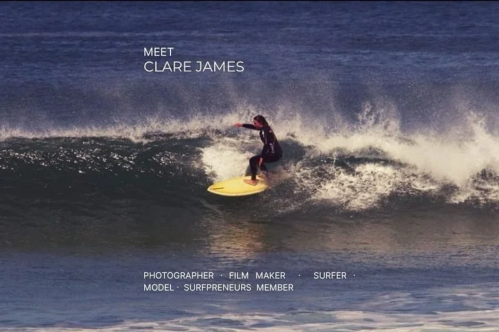 Where light meets water, and movement turns into poetry✨

Based in Cornwall, surf and coastal photographer @clarejamesphotography captures the ocean with a quiet power. Her images blend mood and light, land and sea &mdash; transforming fleeting momen