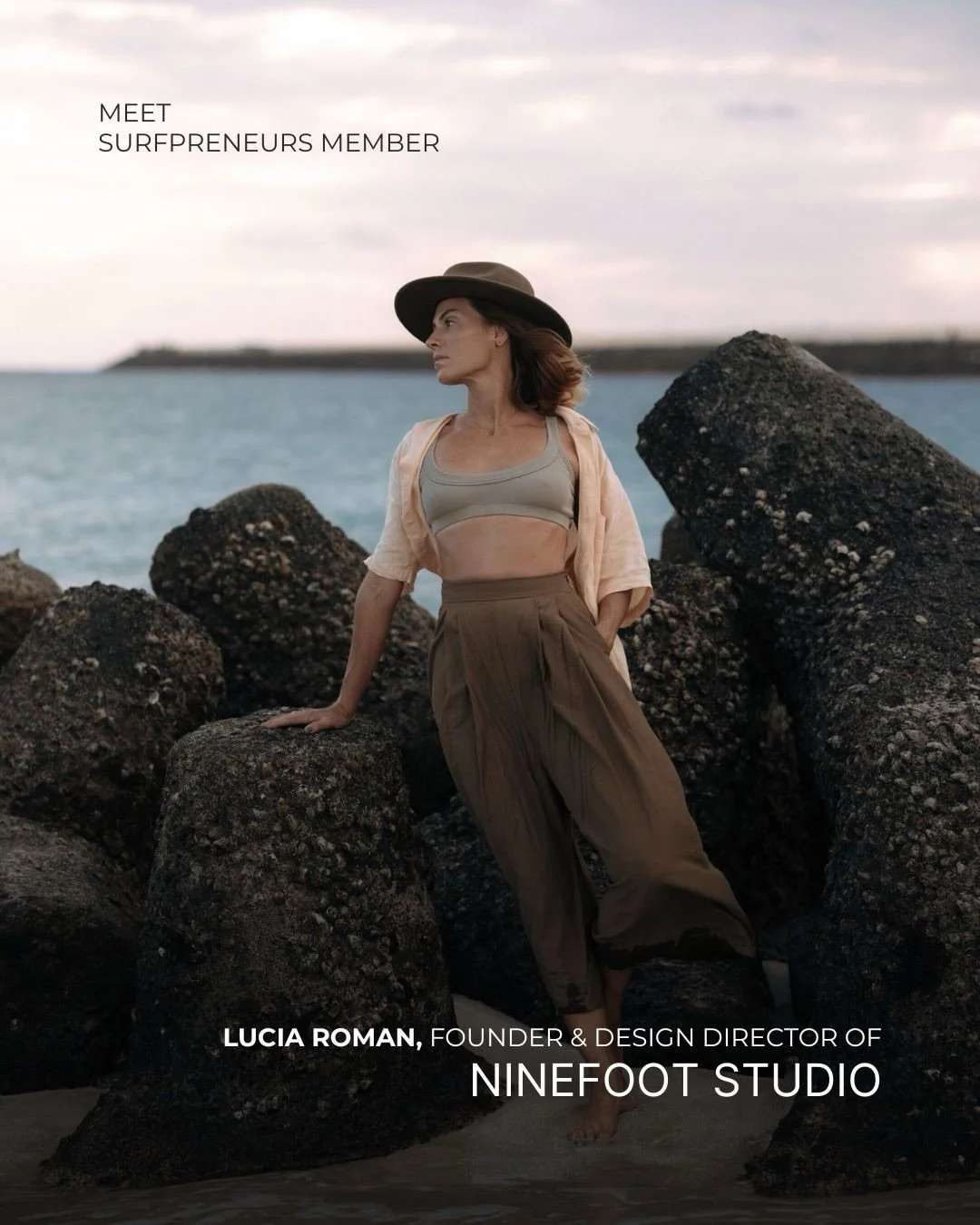 Meet @ninefootstudio &mdash; a Bali-born surf swimwear brand created for real movement in the water.

Founded by Lucia, Ninefoot Studio grew from daily surf sessions, curiosity, and a lot of learning along the way. Every piece is designed, tested, an