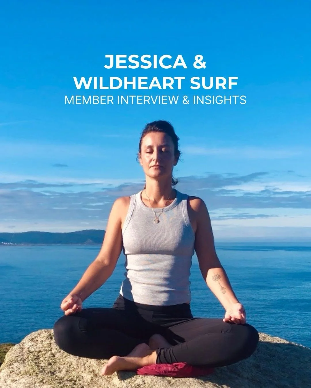 New member interview ✨
We spoke with Surfpreneurs member @jessica.scheper, from @wildheartsurf , about turning fear into purpose and building a business rooted in community, yoga, and the ocean.

community is super important, because they&rsquo;ll ca