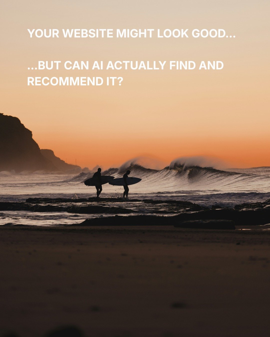 AI search is changing how people discover surf &amp; lifestyle brands.

The question is no longer just:
&ldquo;Does your website rank on Google?&rdquo;

It&rsquo;s:
💡 Can AI actually find, understand, and recommend your business?

Next week inside S
