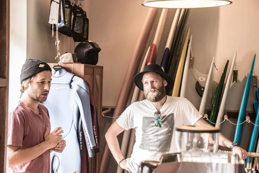 Surfpreneurs Member Meet Up and Get Together - Entrepreneurs exchanging ideas and collaborating on surf related projects.