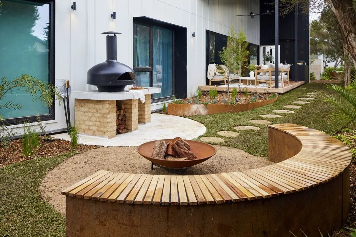 Polished Perfection: Maddy & Charlotte Elevate Outdoor Living with Donmix Concrete