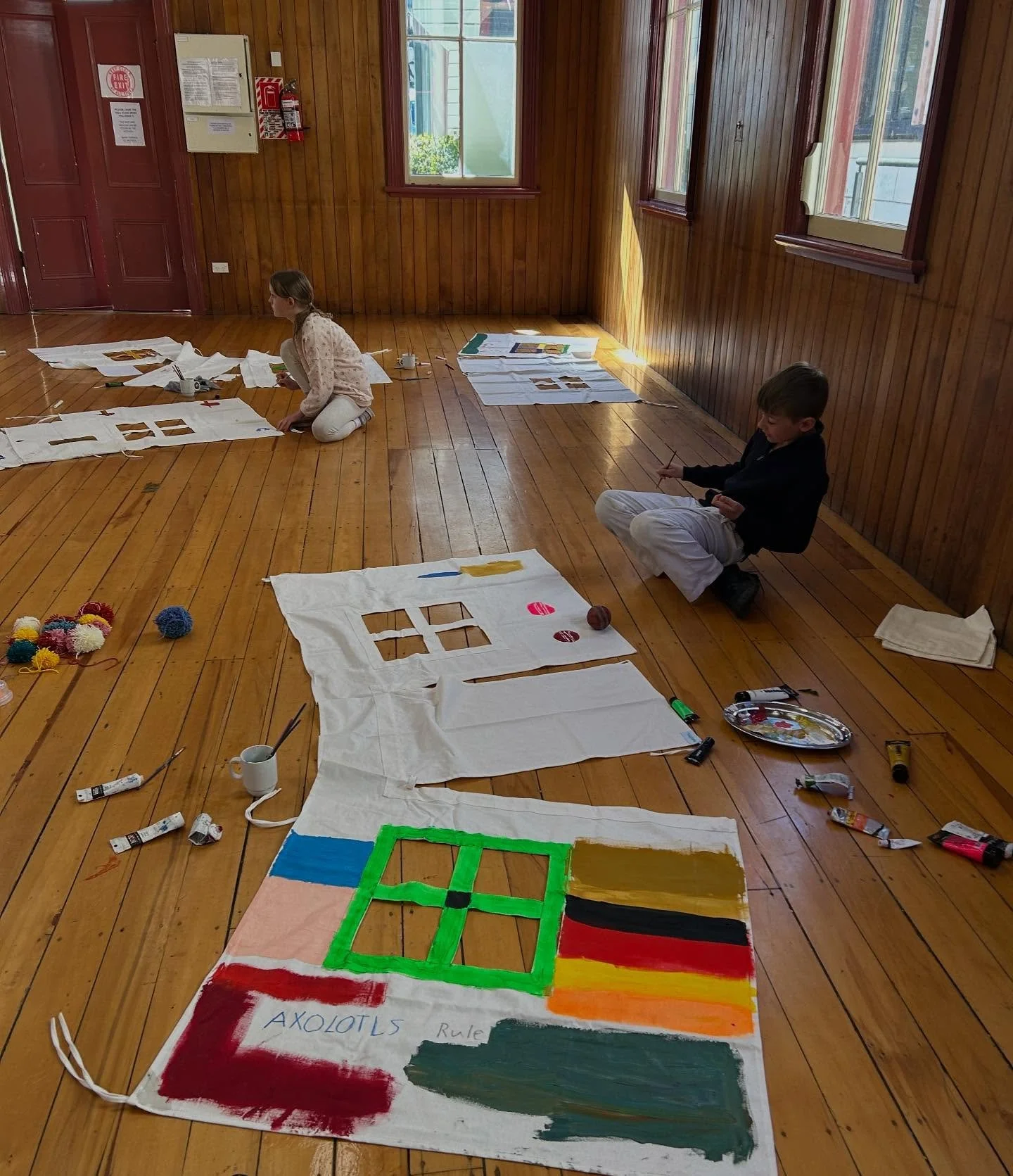 Customising Forts on the school holiday programme 🐯

#queenstown #kids #craft #schoolholidays