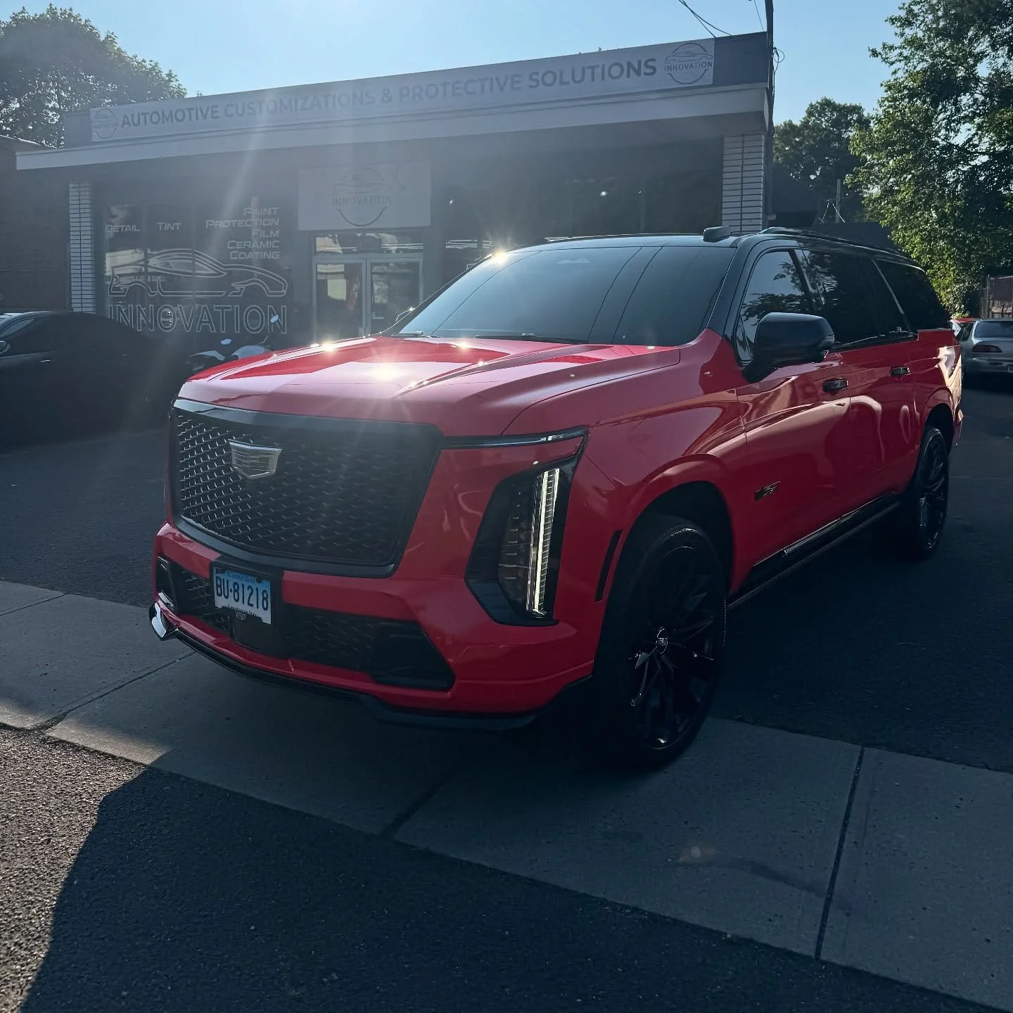 WRAP - DETAIL - TINT - PROTECT 
🔥ESCALADE V🔥 FULL COLOR CHANGE PPF WITH DOOR JAMBS , CERAMIC WINDOW FILM &amp; 9 YEAR CERAMIC COATING📍FAIRFIELD CT