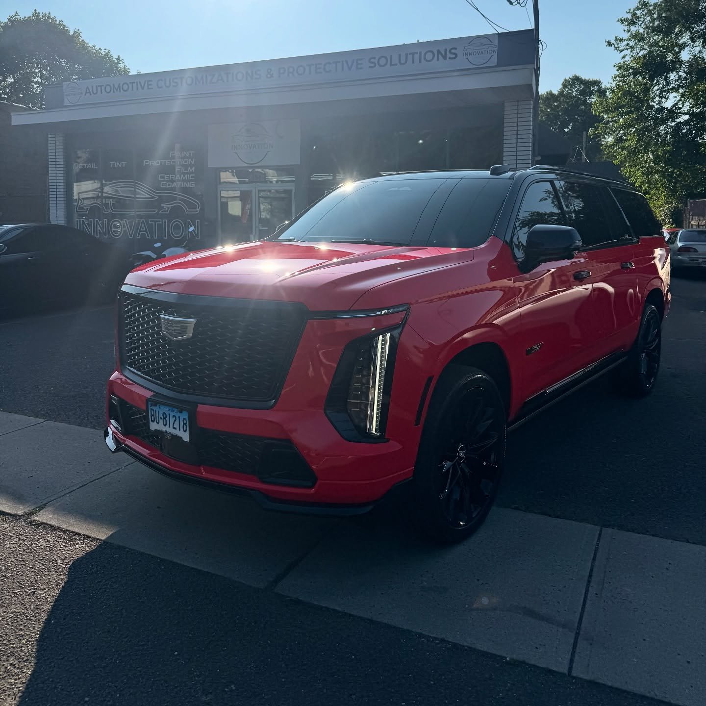 WRAP - DETAIL - TINT - PROTECT 
🔥ESCALADE V🔥 FULL COLOR CHANGE PPF WITH DOOR JAMBS , CERAMIC WINDOW FILM &amp; 9 YEAR CERAMIC COATING📍FAIRFIELD CT