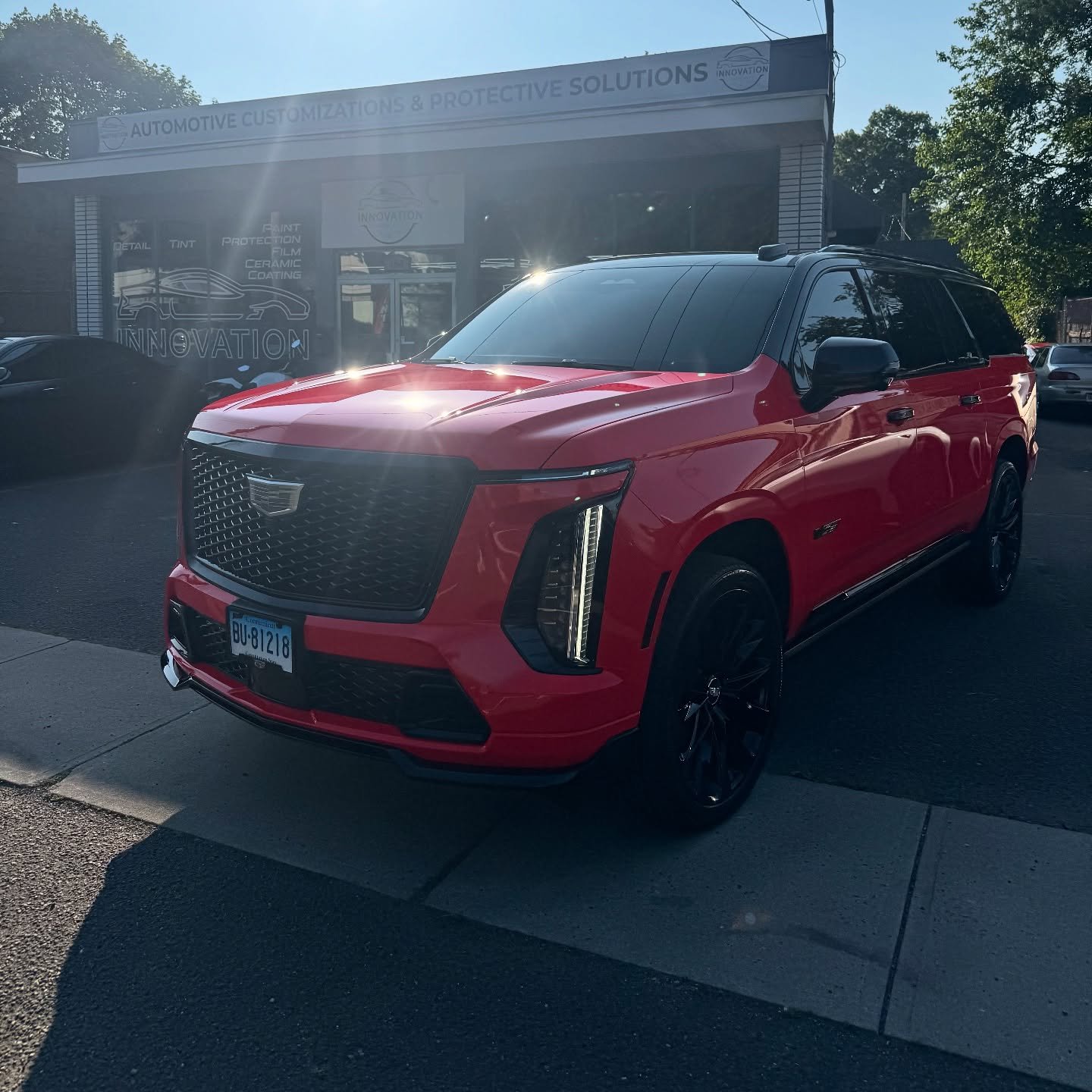 WRAP - DETAIL - TINT - PROTECT 
🔥ESCALADE V🔥 FULL COLOR CHANGE PPF WITH DOOR JAMBS , CERAMIC WINDOW FILM &amp; 9 YEAR CERAMIC COATING📍FAIRFIELD CT