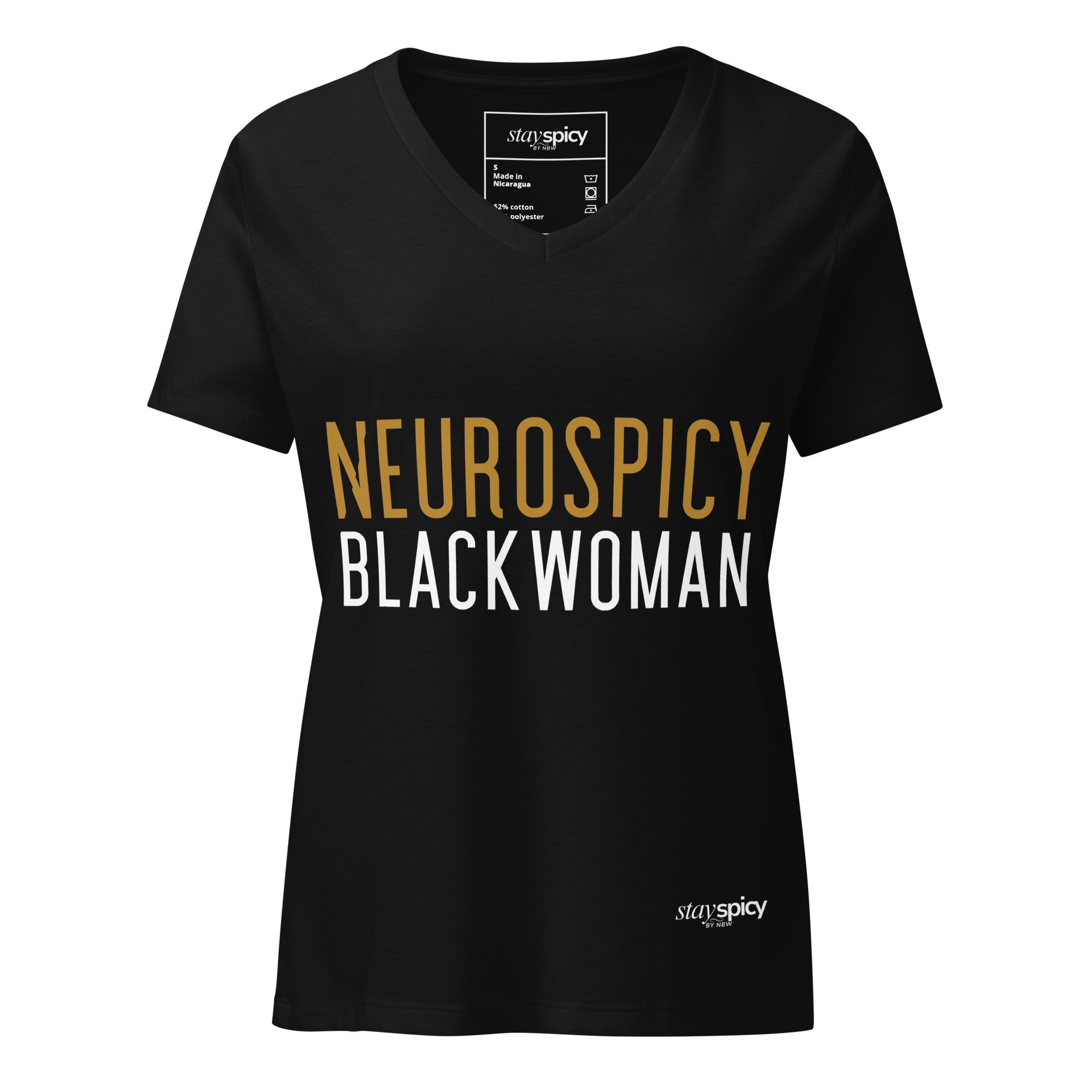 NBW Relaxed V-Neck T-Shirt