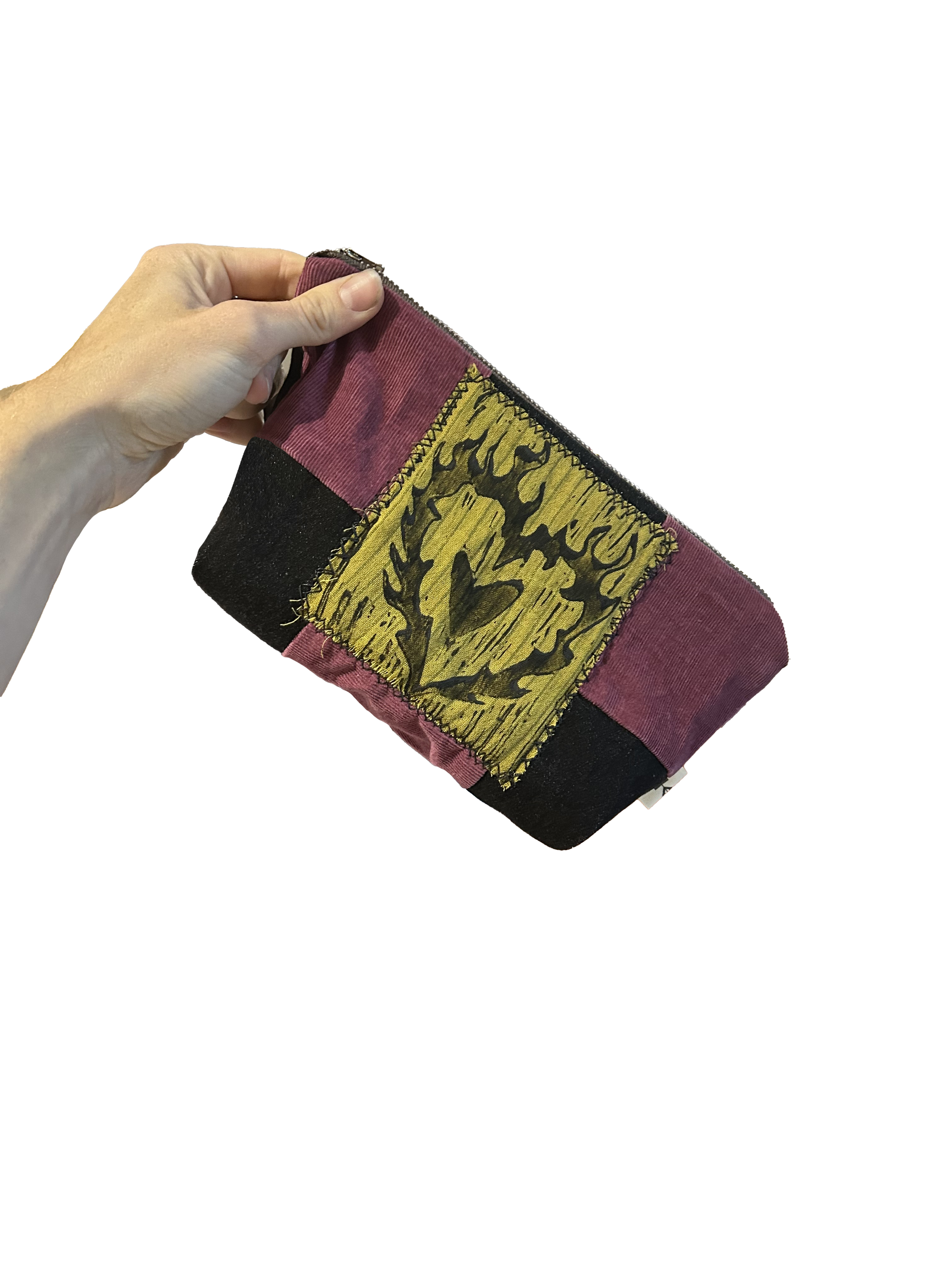 Purple Flames-Wash Bag