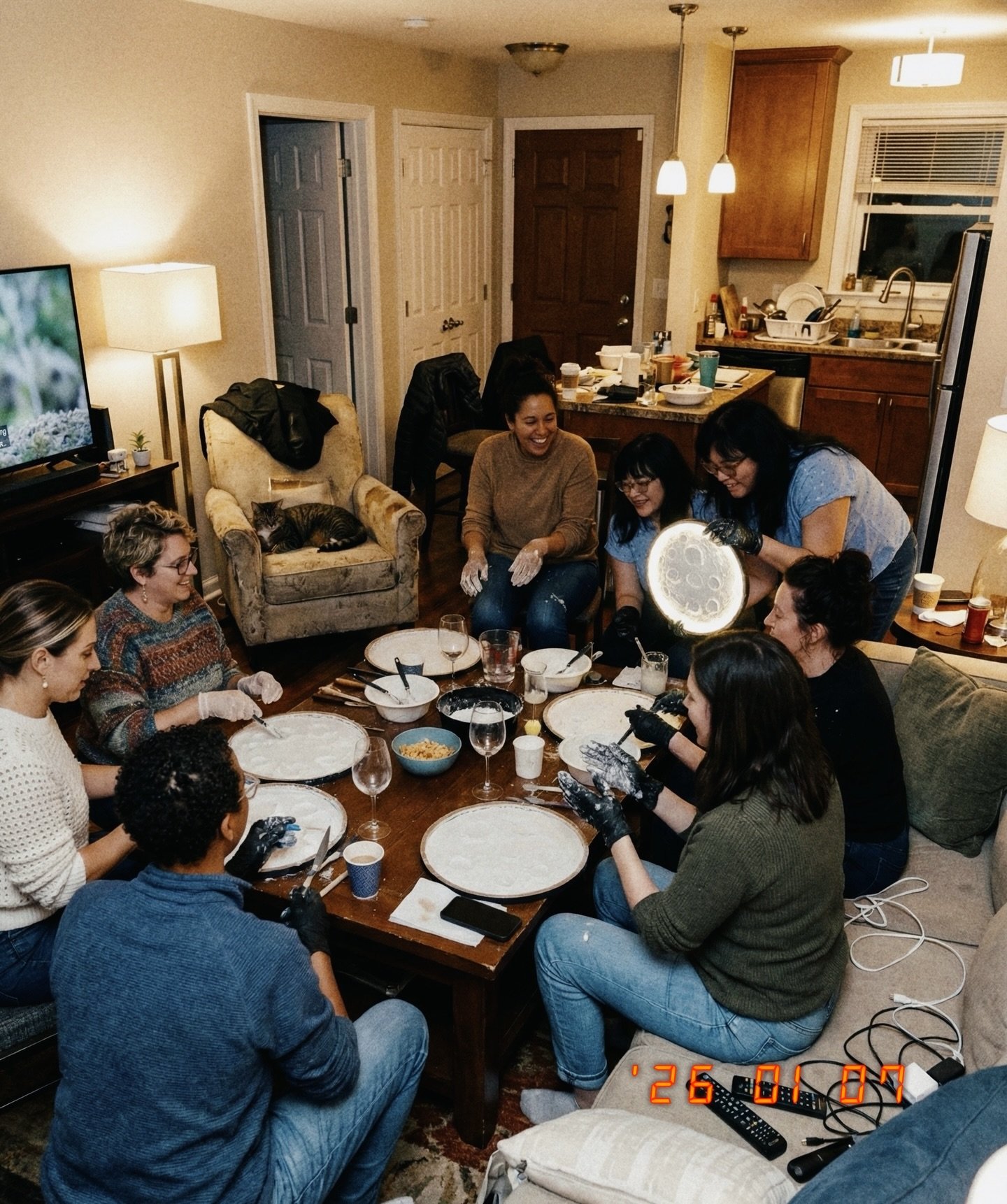 Turn your home into a creative Moon workshop 🌙
Our Moon DIY Home Kit lets you and your friends enjoy a hands on moon art experience right at home. Create your own glowing moon light, connect, and make something truly special together.

Perfect for a