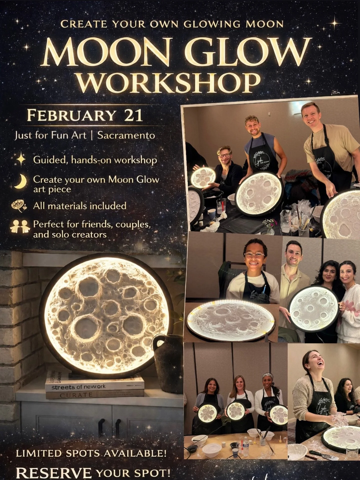 ONE DAY ONLY IN SACRAMENTO! Join our workshop, last 2 weeks to secure your spot, don&rsquo;t wait up! ✨
.
.
.
.
.
.
.

 #sacramento #sacramentoartist #sacramentoevents #sacramentoart #sacramentolife