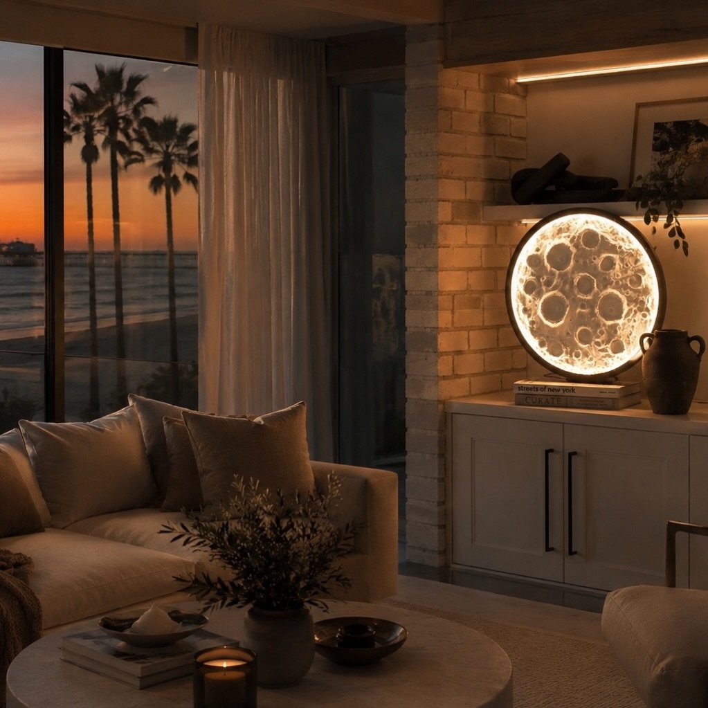 Nothing feels quite like watching the moon on a cool summer night, with the sound of the ocean in the background. 🌙✨
Some lights don&rsquo;t just brighten a room, they change the whole feeling of home