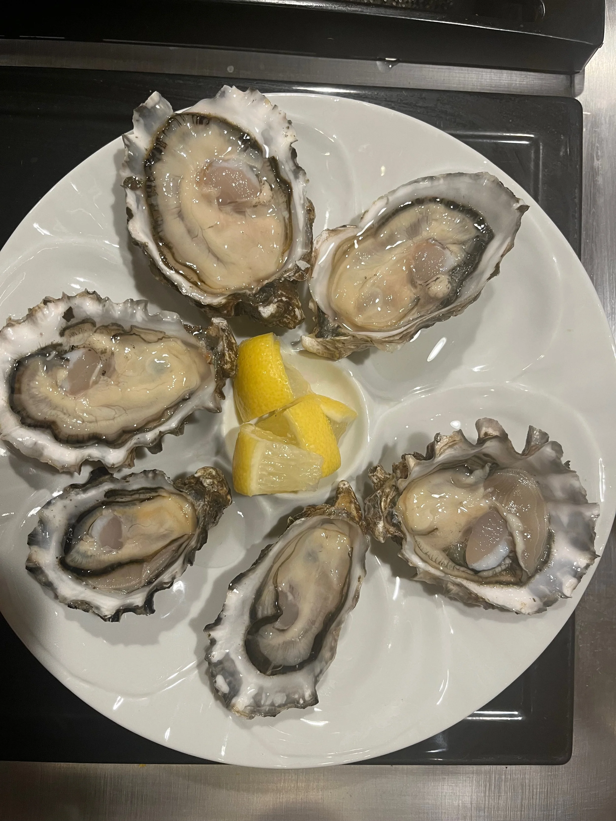 Pacific Oysters →