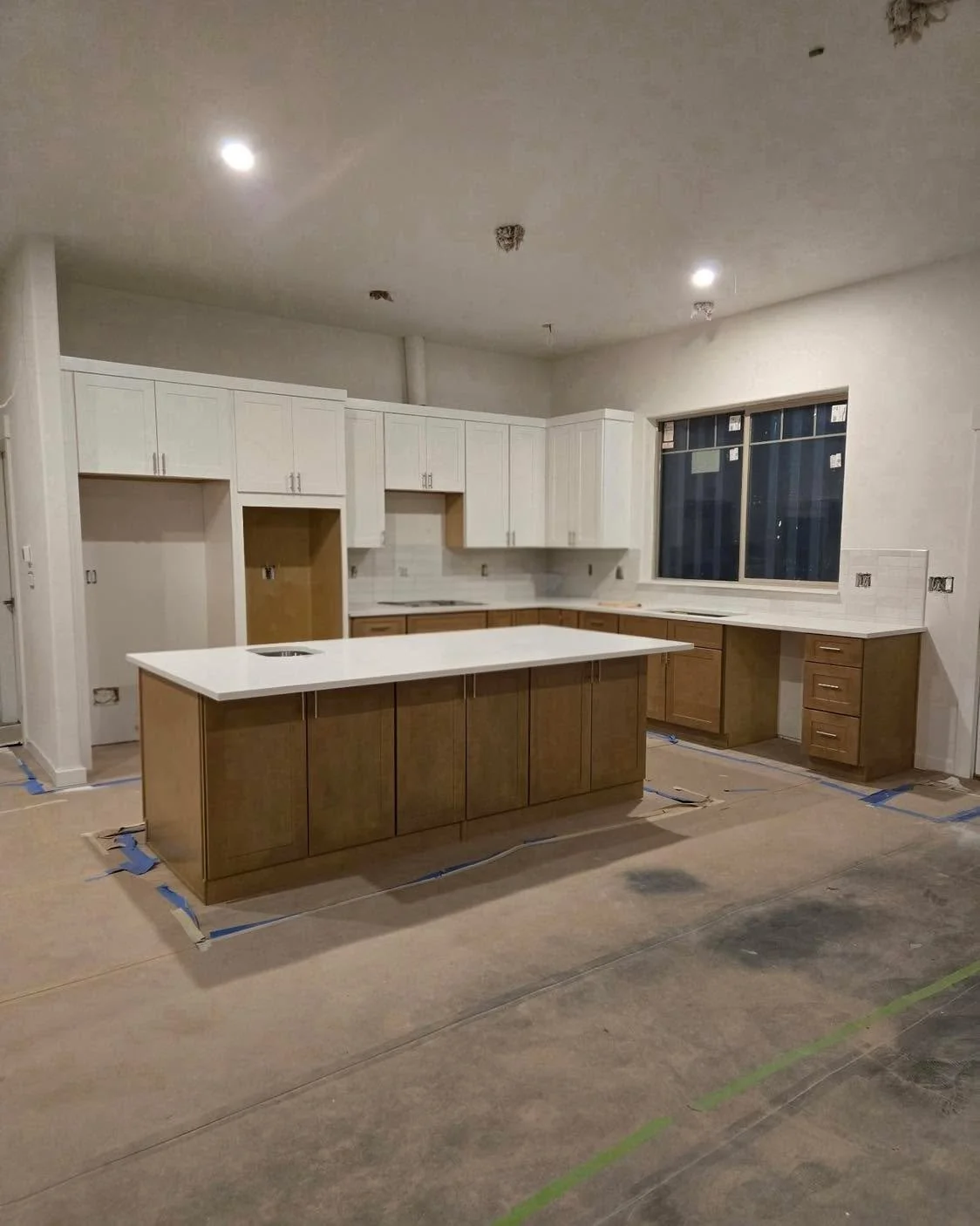 One of the most satisfying parts of a build is when the finish work starts bringing everything together.

Here we installed:
&bull; Custom kitchen trim
&bull; Window casing and sill work
&bull; Solid wood entry door with trim
&bull; Clean, modern fin