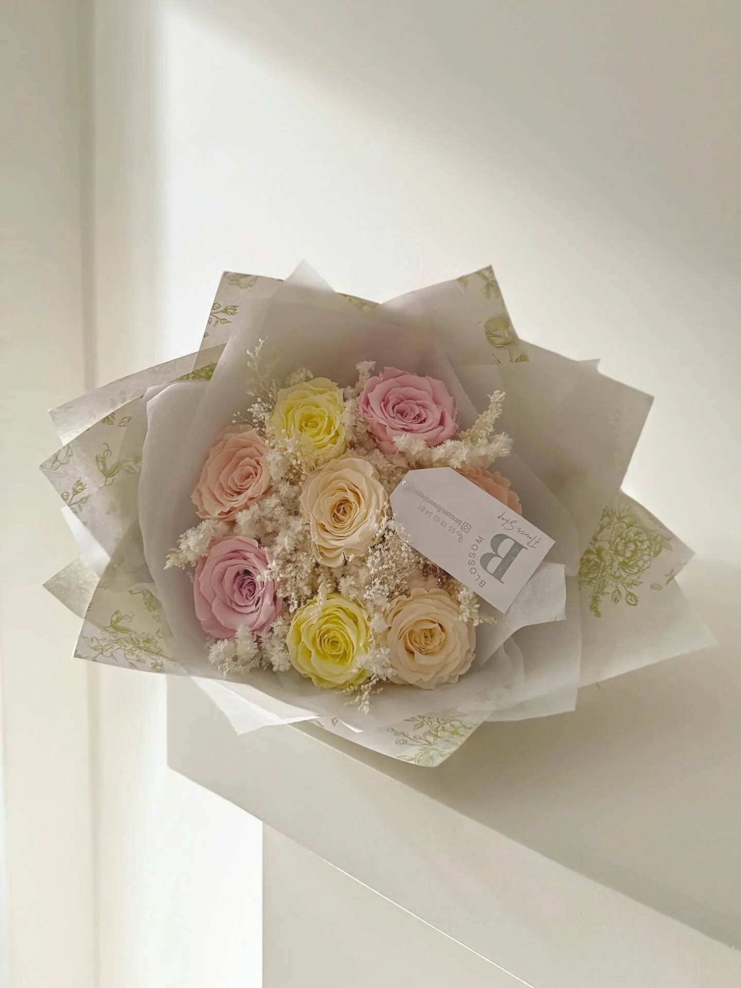 Un ramo de rosas que durar&aacute; por siempre. 💐💫🩷