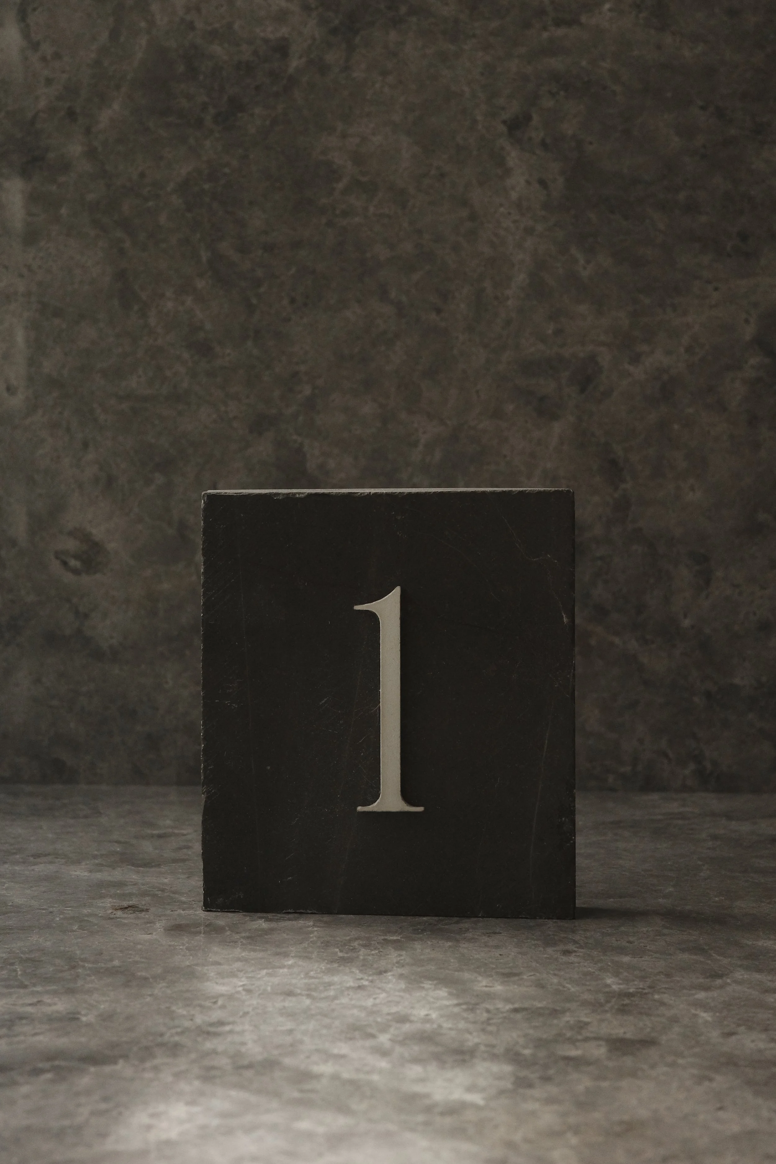 Números Marmol Gris Oxford